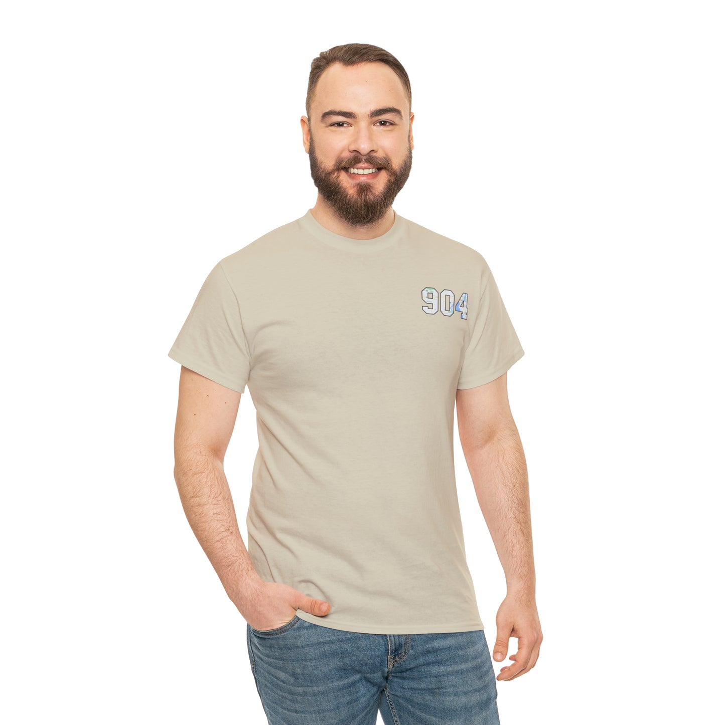 904 Map Heavy Cotton Tee