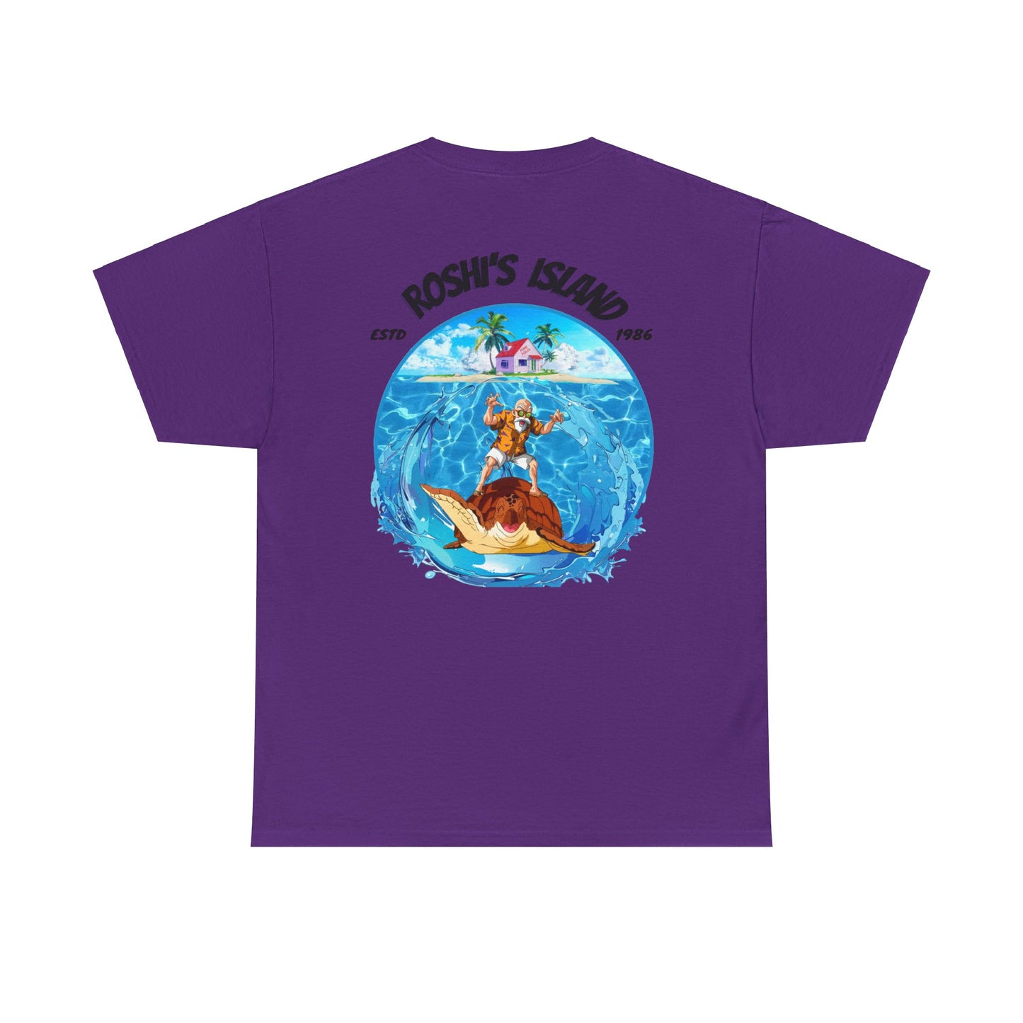 Roshi T-shirt (Roshi in quirky pose)