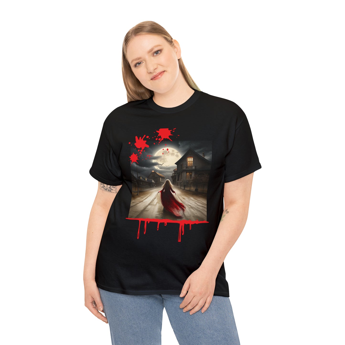 Lady of death Heavy Cotton Tee