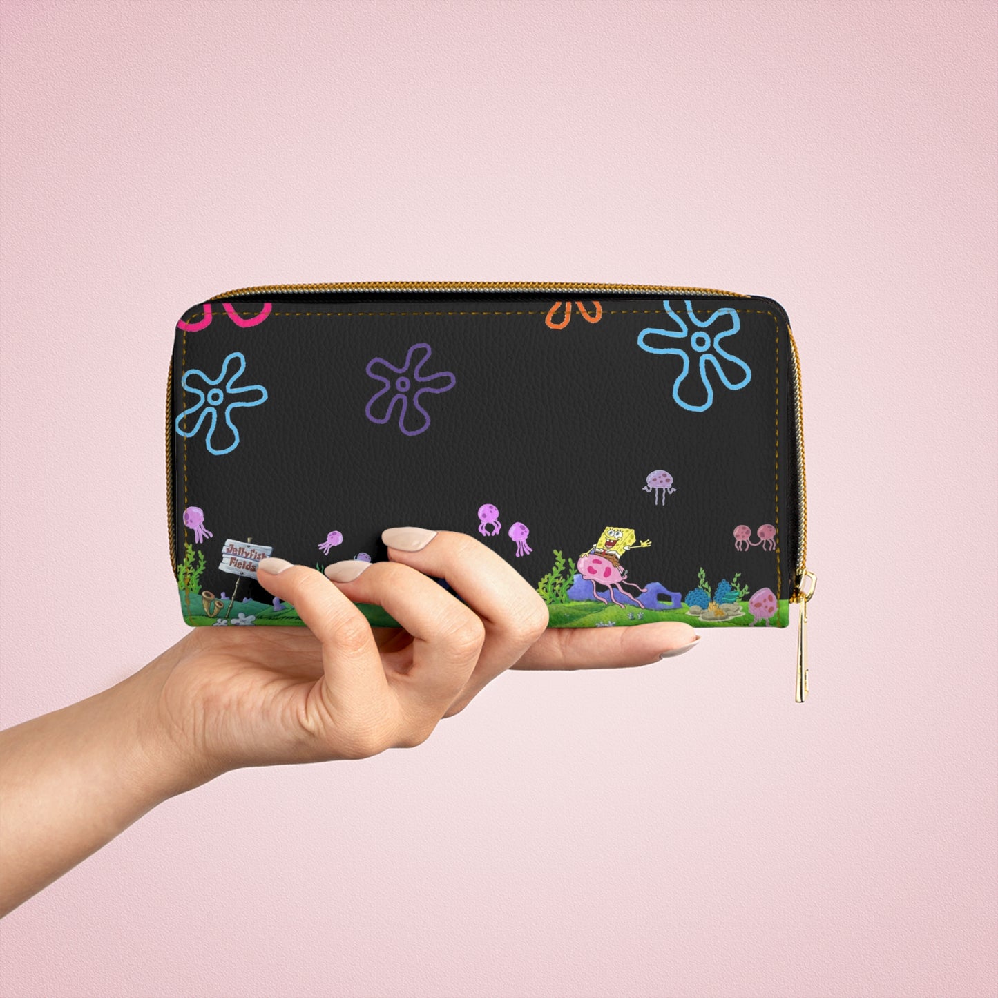 Spongebob and friends Zipper Wallet