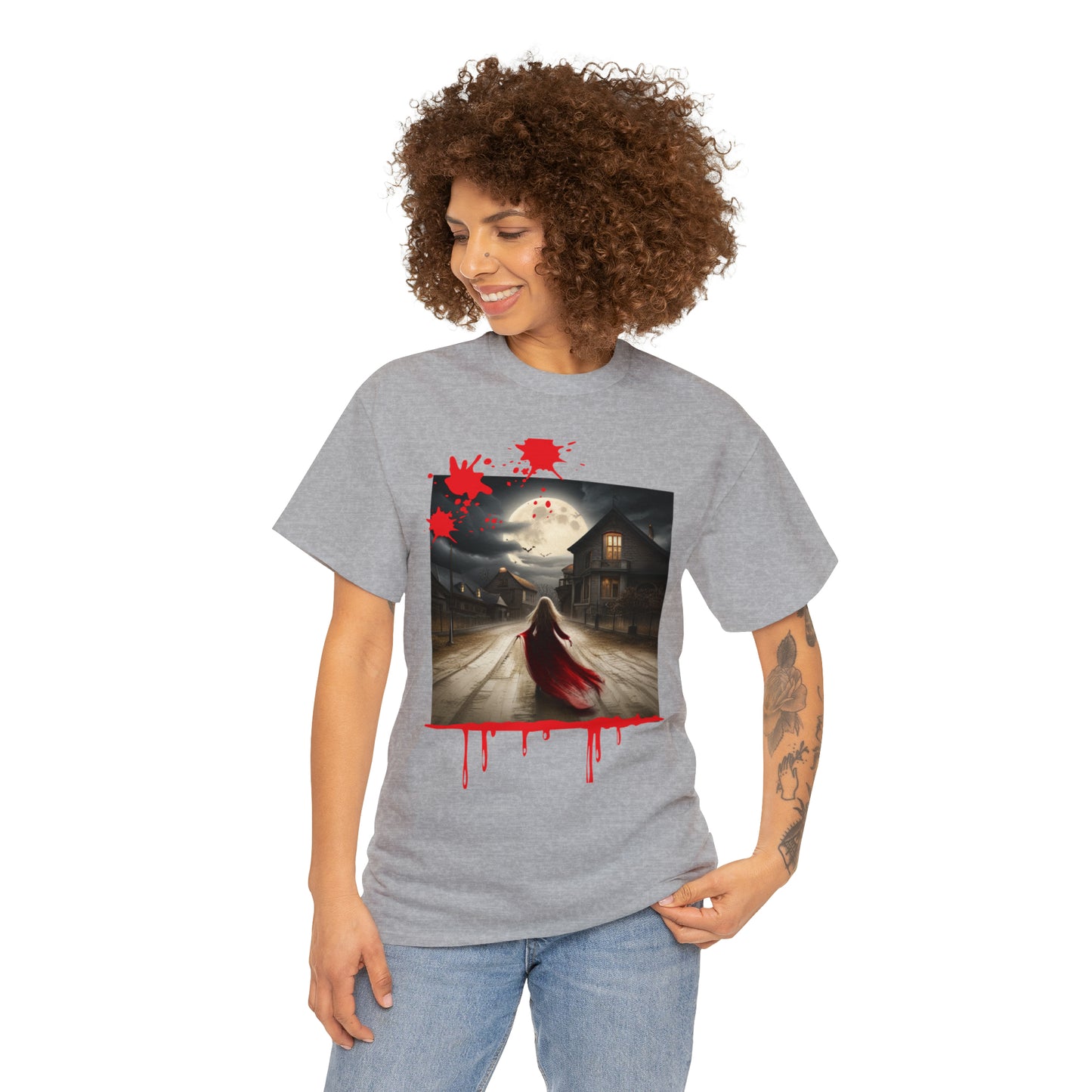 Lady of death Heavy Cotton Tee