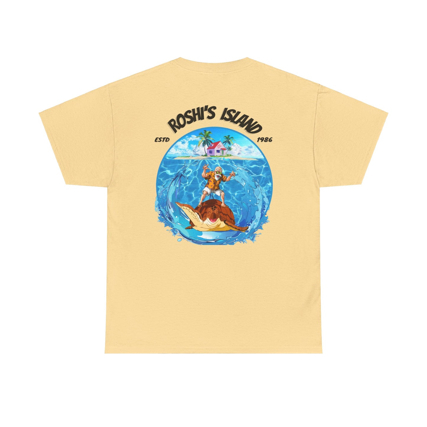 Roshi T-shirt (Roshi in quirky pose)