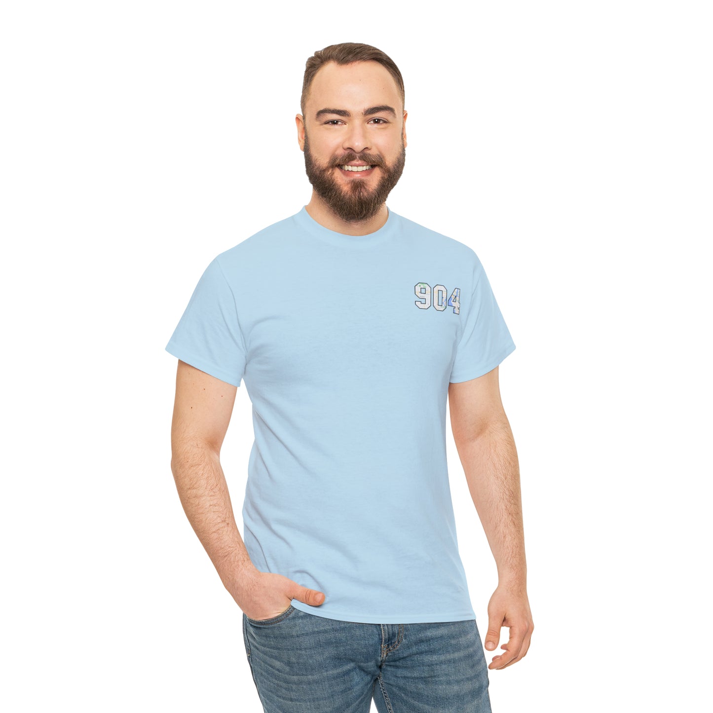 904 Map Heavy Cotton Tee