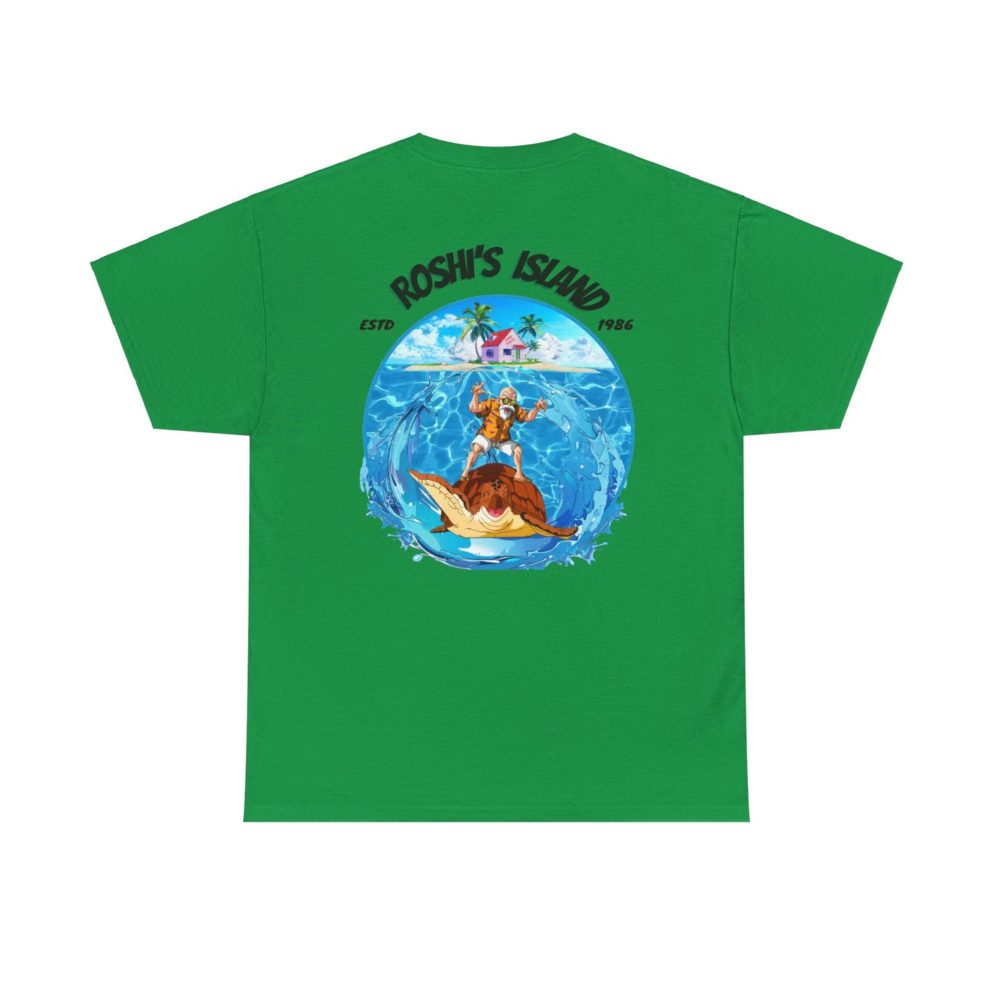 Roshi T-shirt (Roshi in quirky pose)