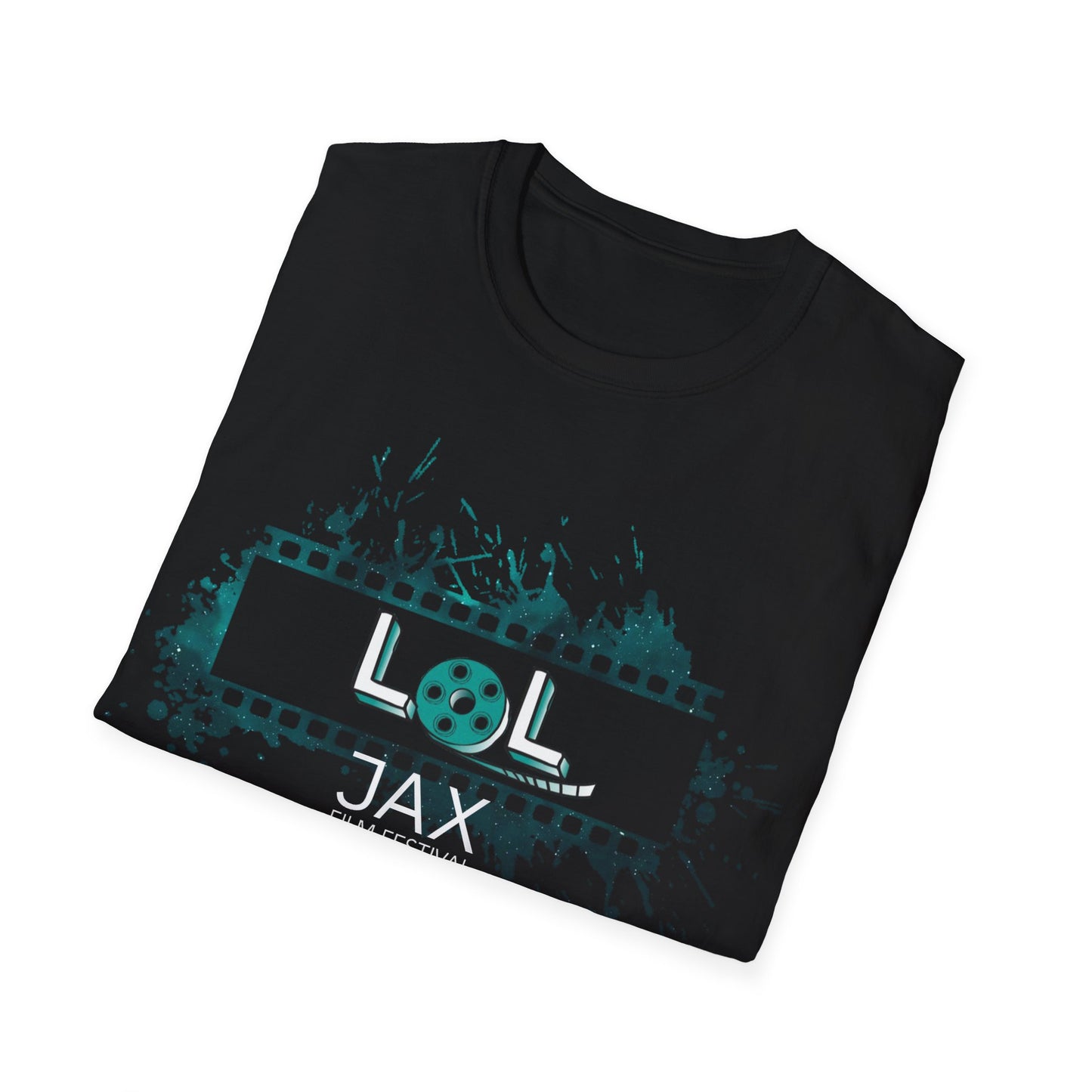 LOL Film Theme Unisex Softstyle T-Shirt, Funny Movie Shirt, Gift for Film Lovers, Casual Wear, Unique Tee for Movie Nights