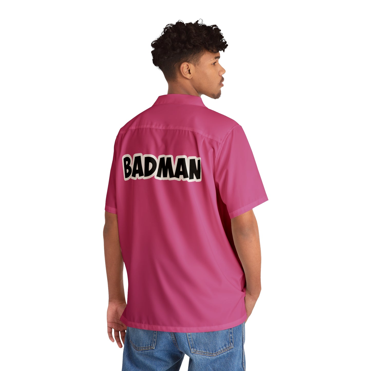 Vegeta Badman button down shirt