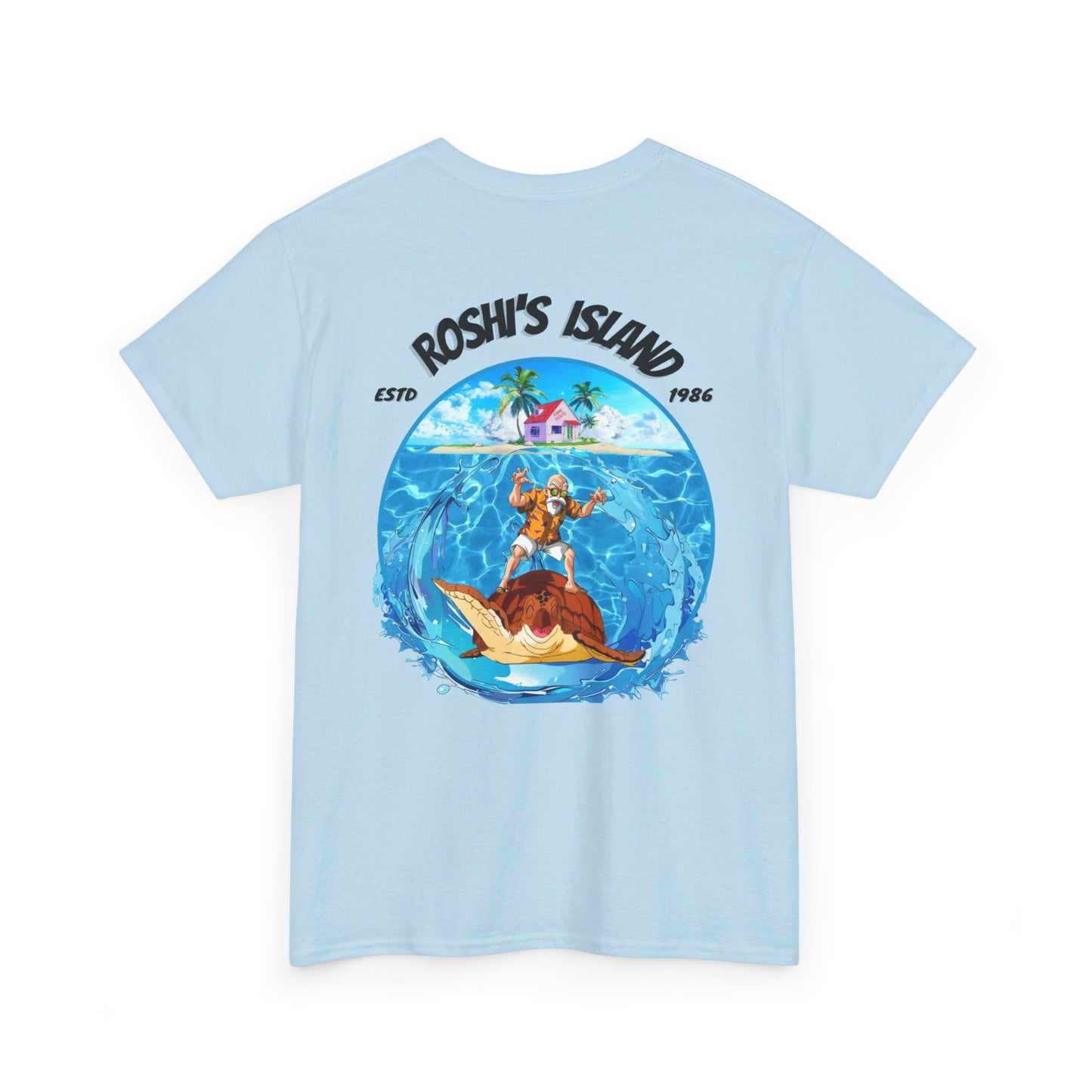 Roshi T-shirt (Roshi in quirky pose)