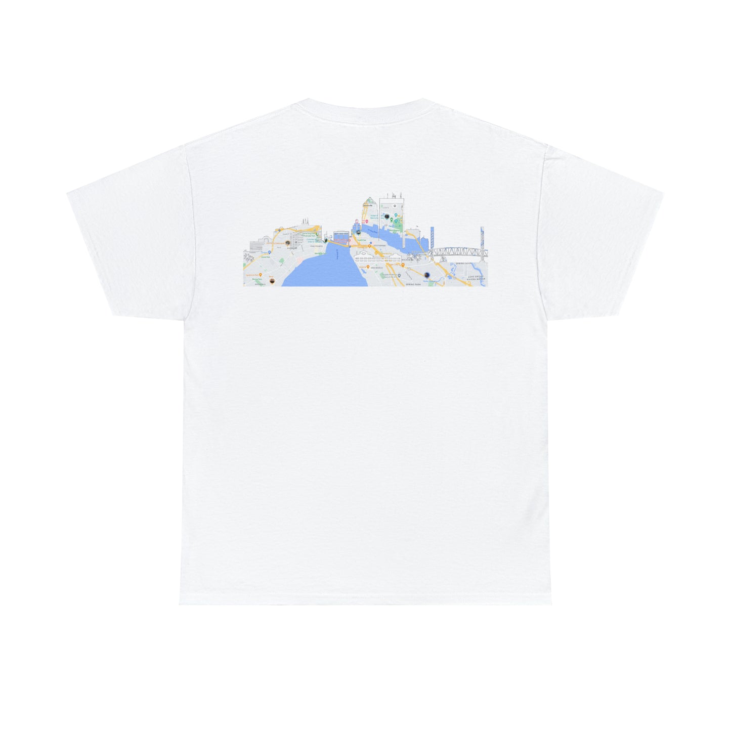904 Map Heavy Cotton Tee