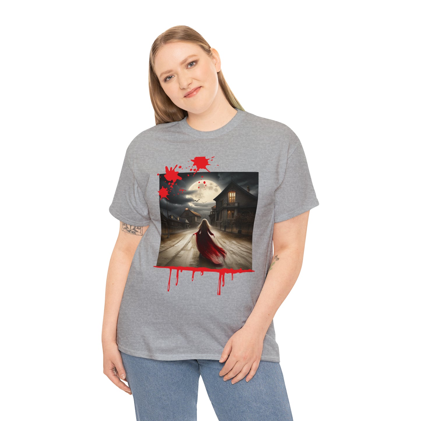 Lady of death Heavy Cotton Tee