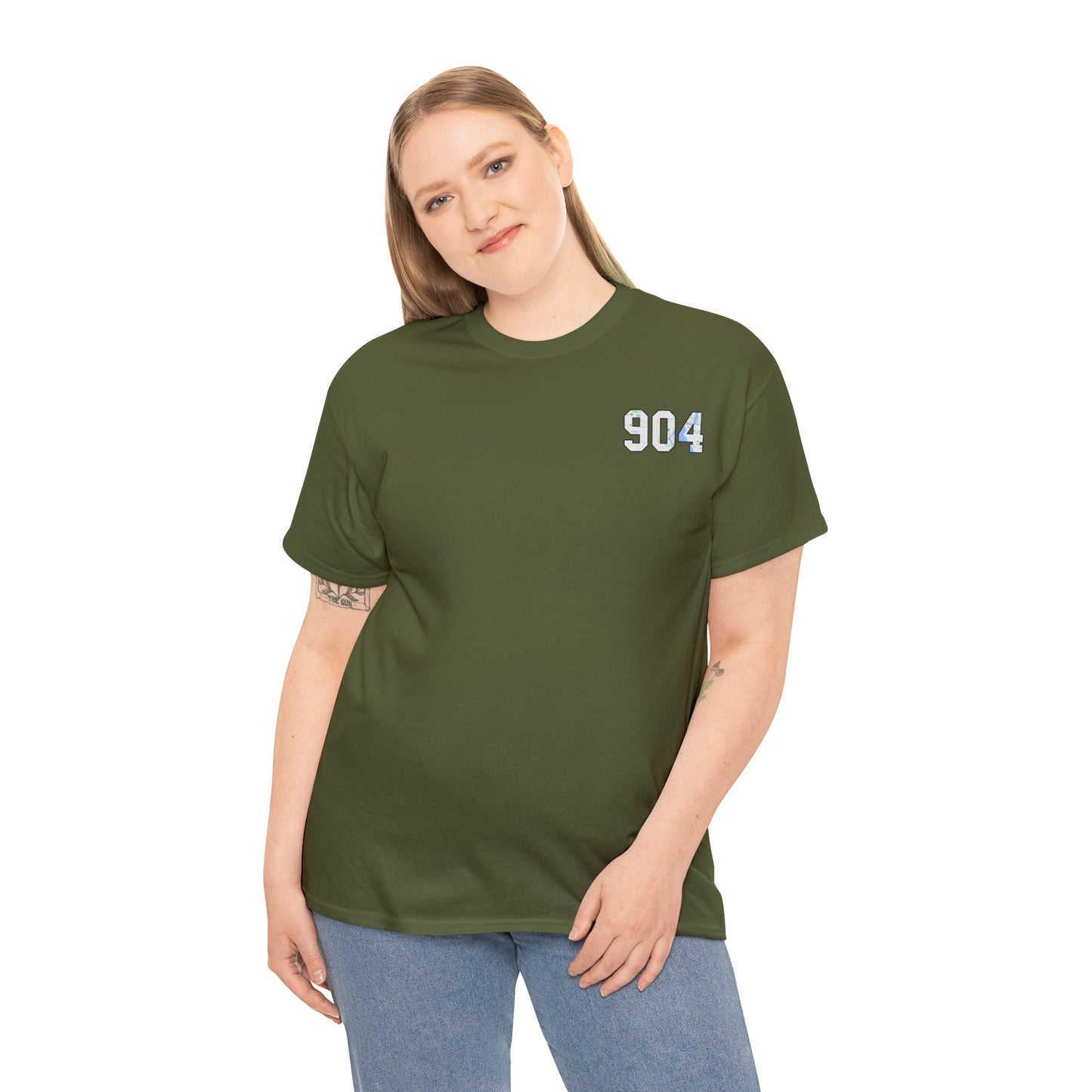 904 Map Heavy Cotton Tee