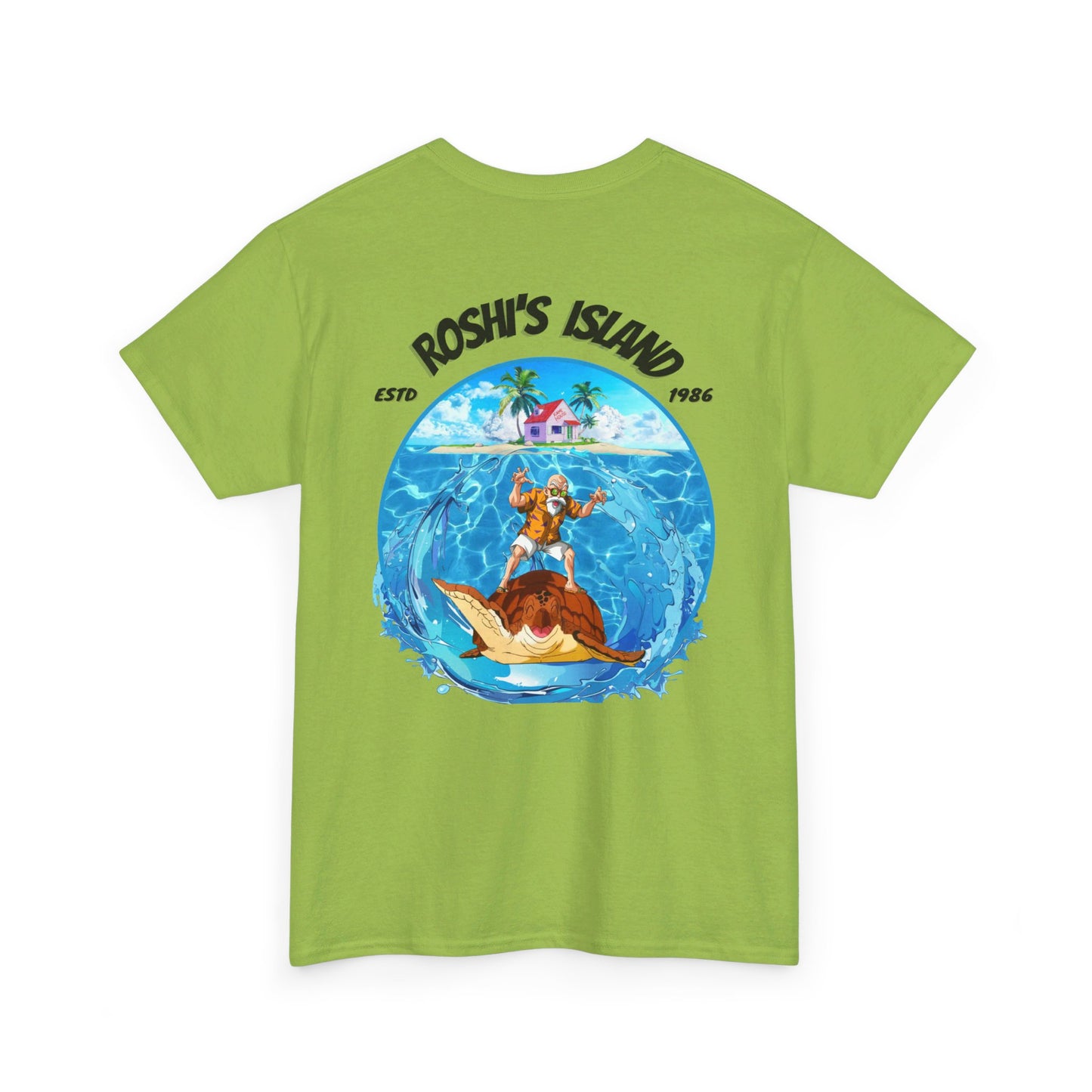 Roshi T-shirt (Roshi in quirky pose)