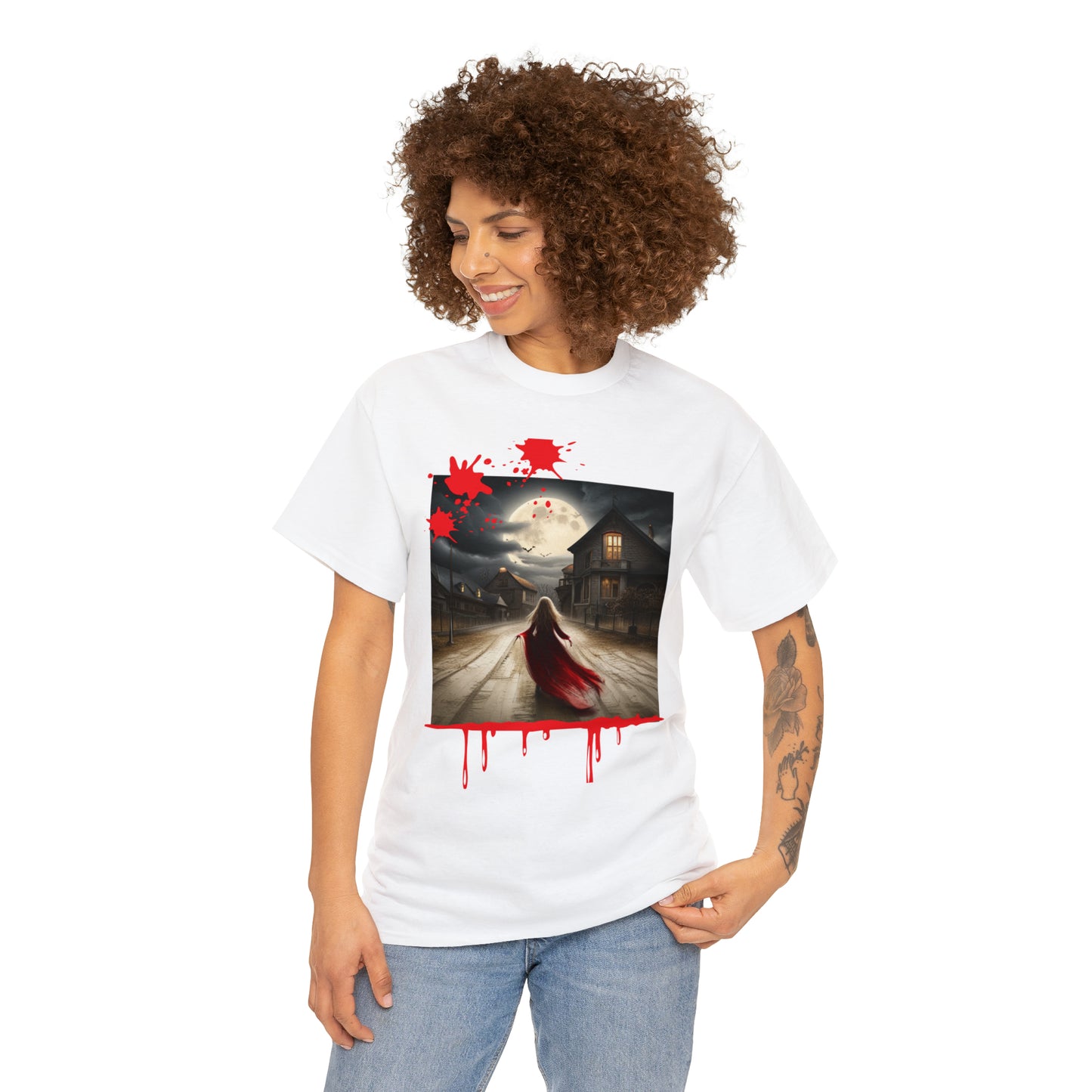 Lady of death Heavy Cotton Tee