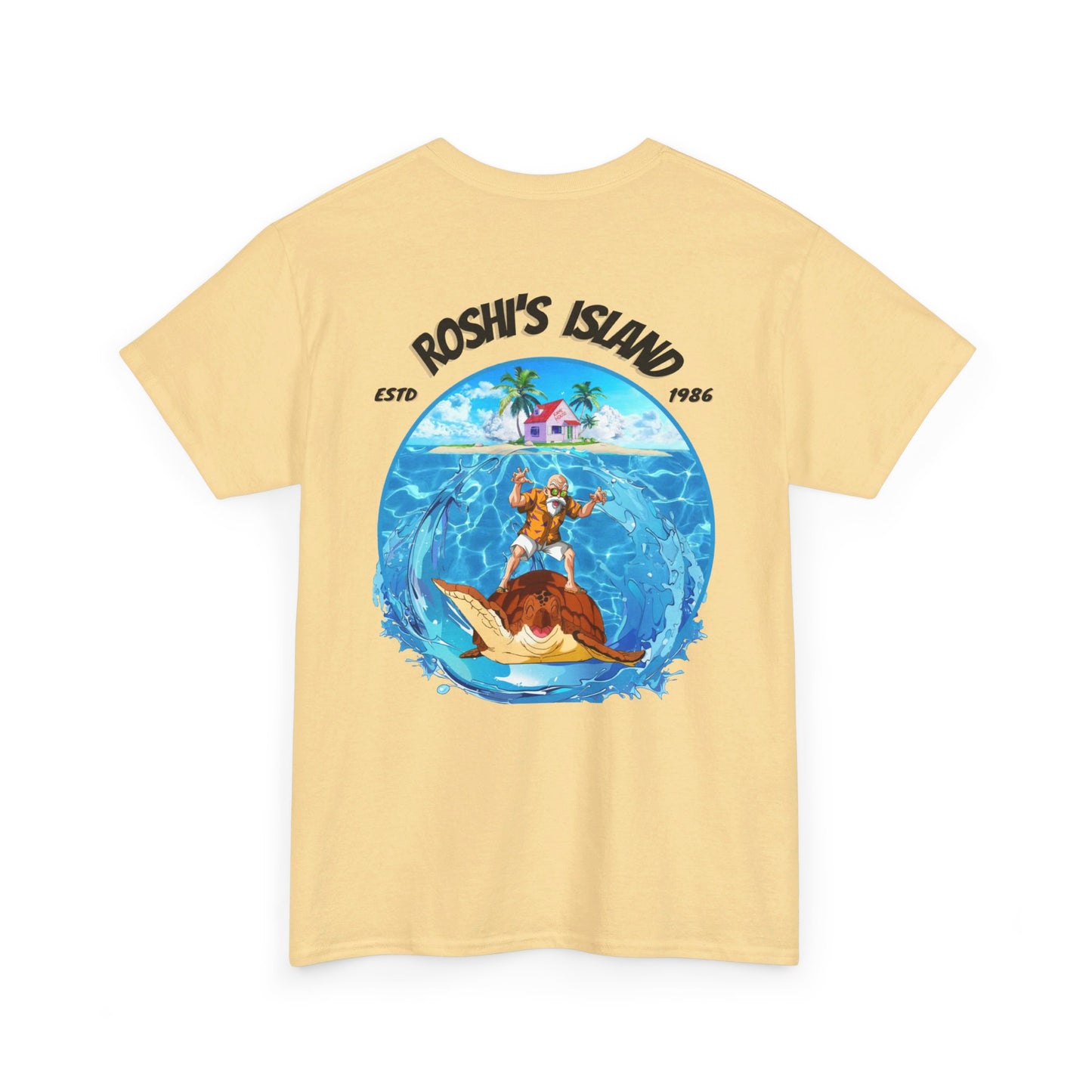 Roshi T-shirt (Roshi in quirky pose)