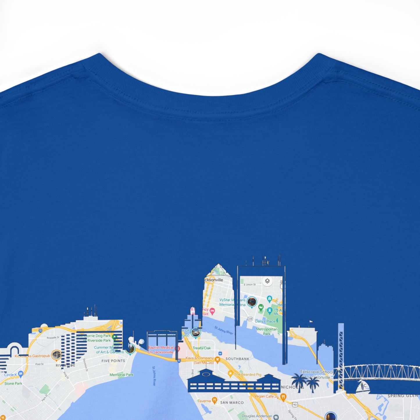 904 Map Heavy Cotton Tee