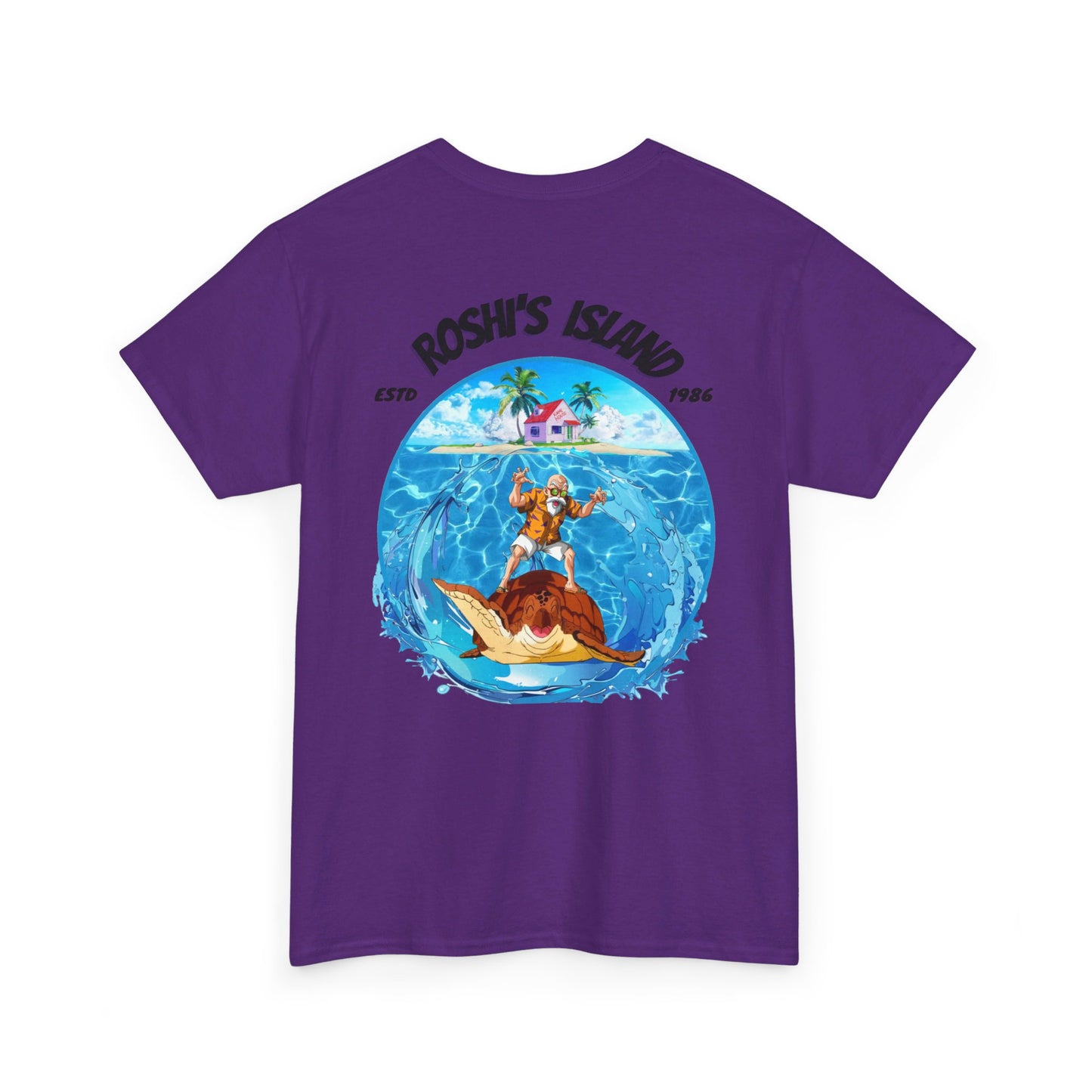 Roshi T-shirt (Roshi in quirky pose)