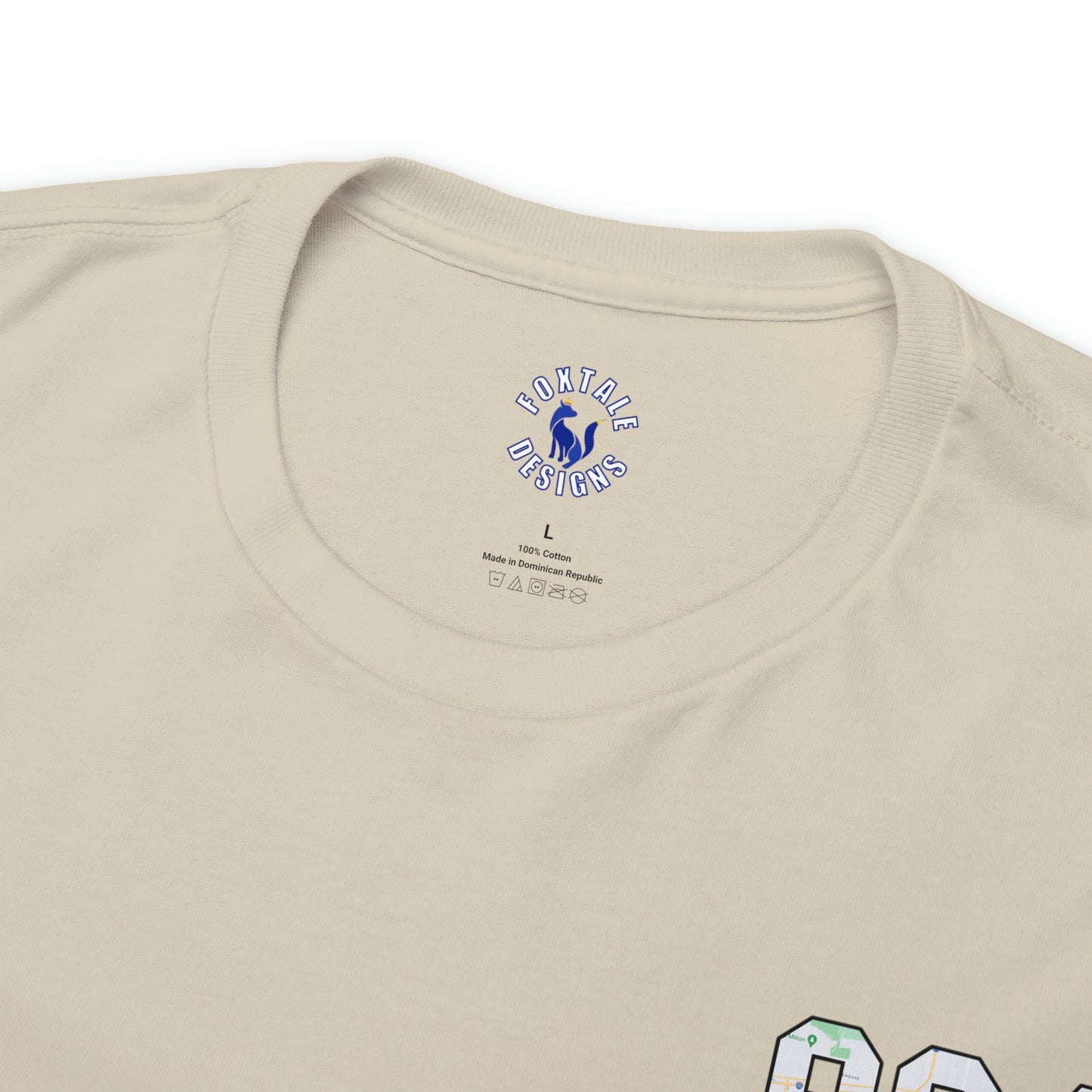 904 Map Heavy Cotton Tee