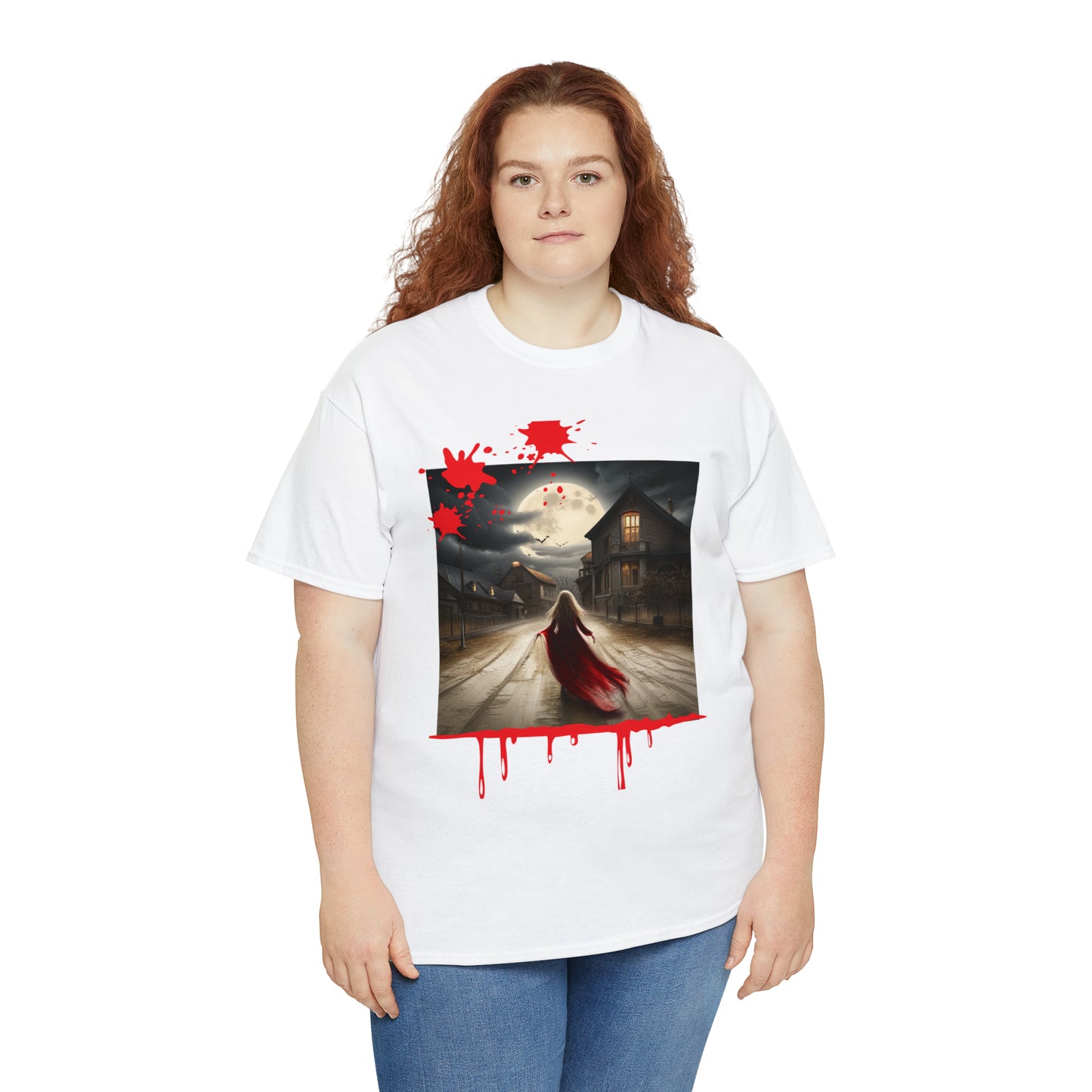 Lady of death Heavy Cotton Tee
