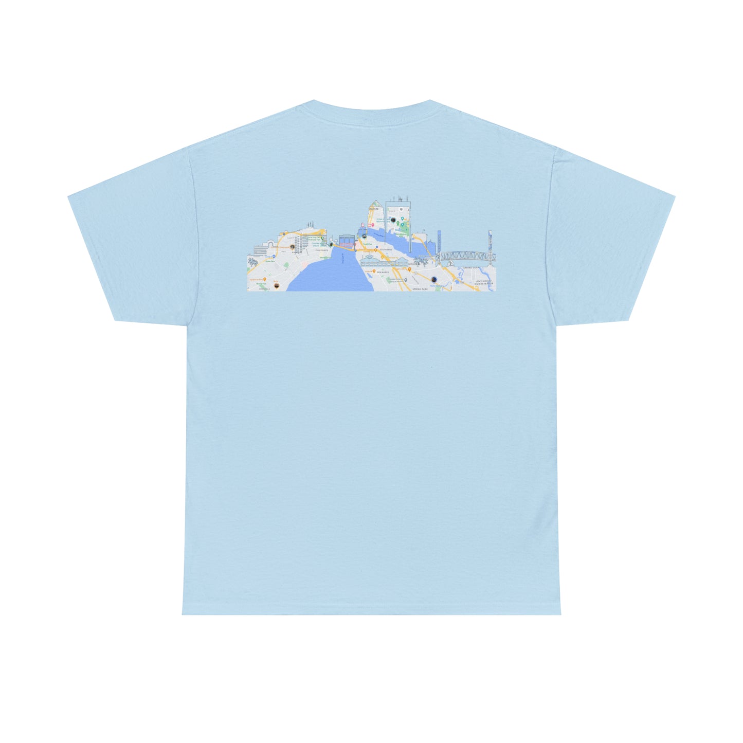 904 Map Heavy Cotton Tee