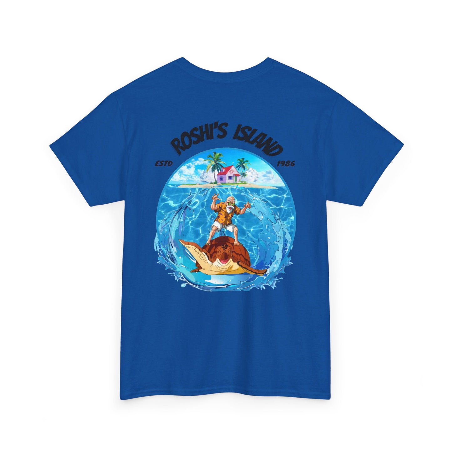 Roshi T-shirt (Roshi in quirky pose)
