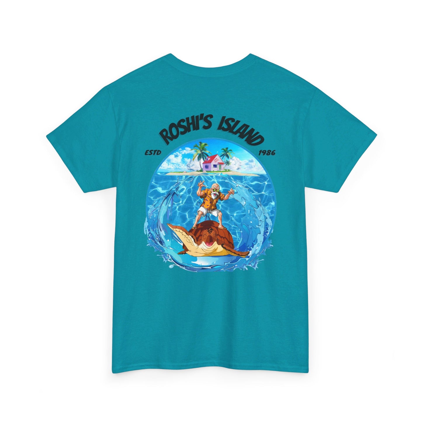 Roshi T-shirt (Roshi in quirky pose)