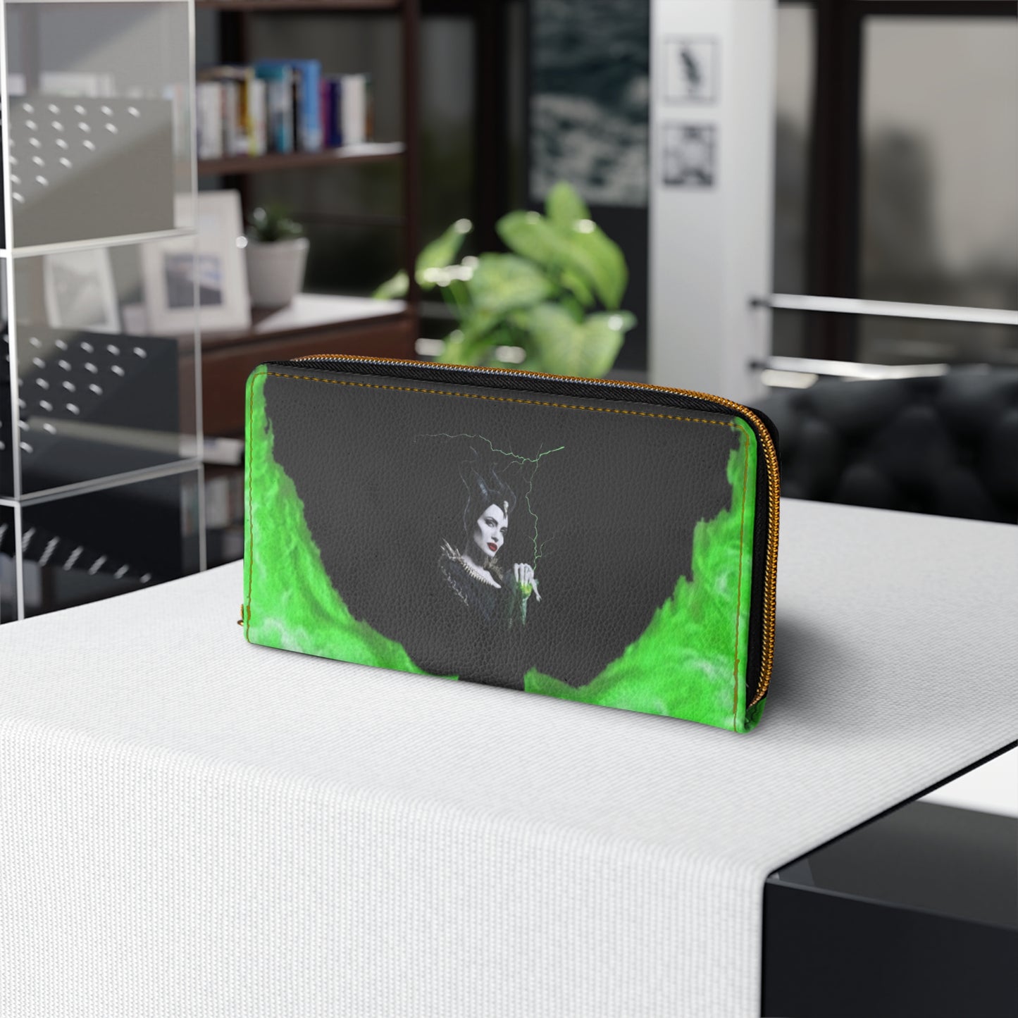 Maleficent Zipper Wallet