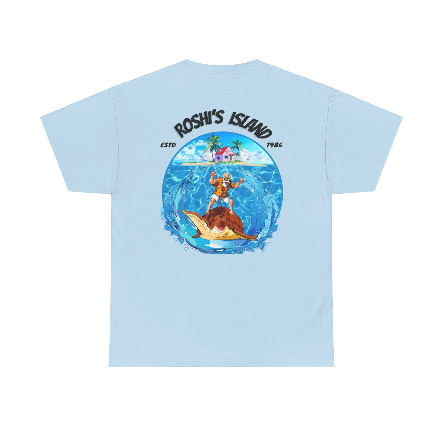 Roshi T-shirt (Roshi in quirky pose)