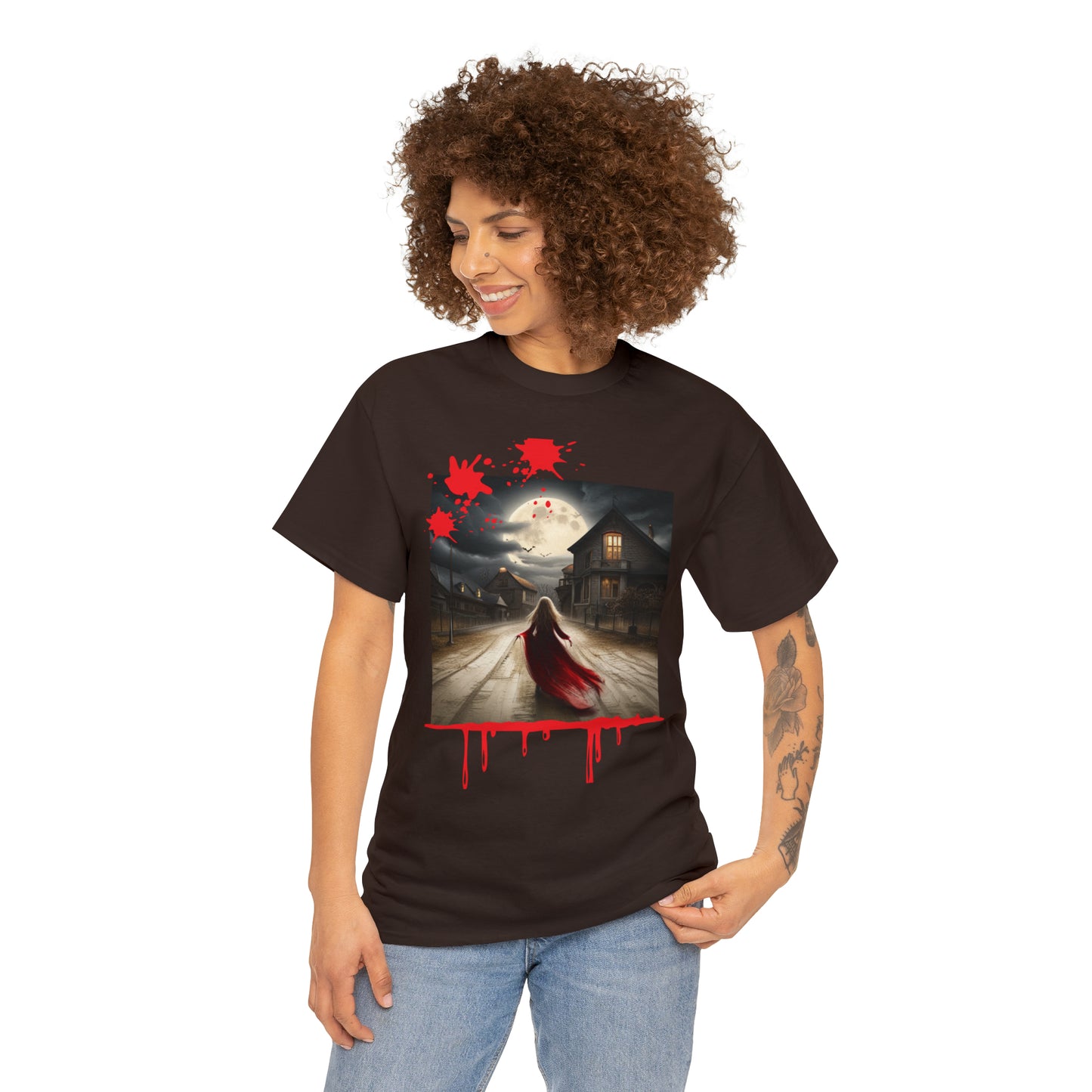 Lady of death Heavy Cotton Tee