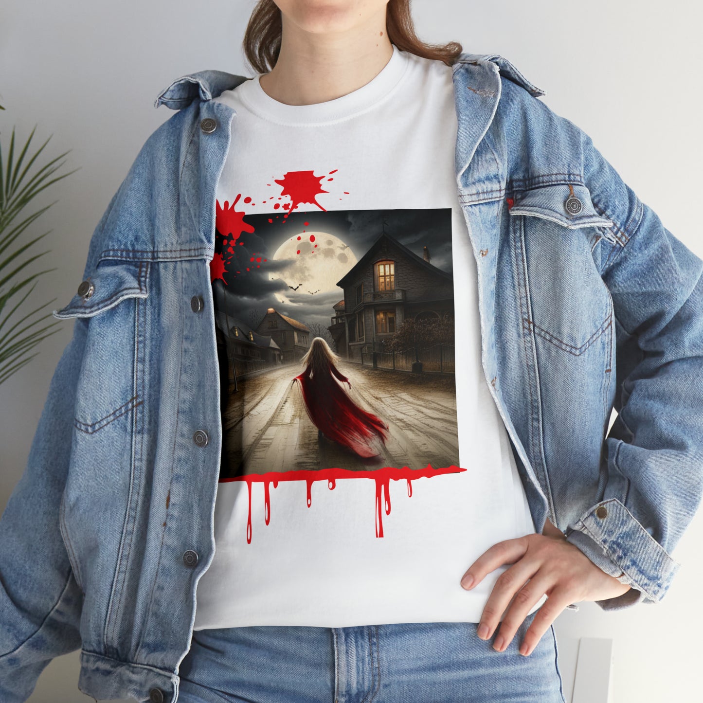 Lady of death Heavy Cotton Tee