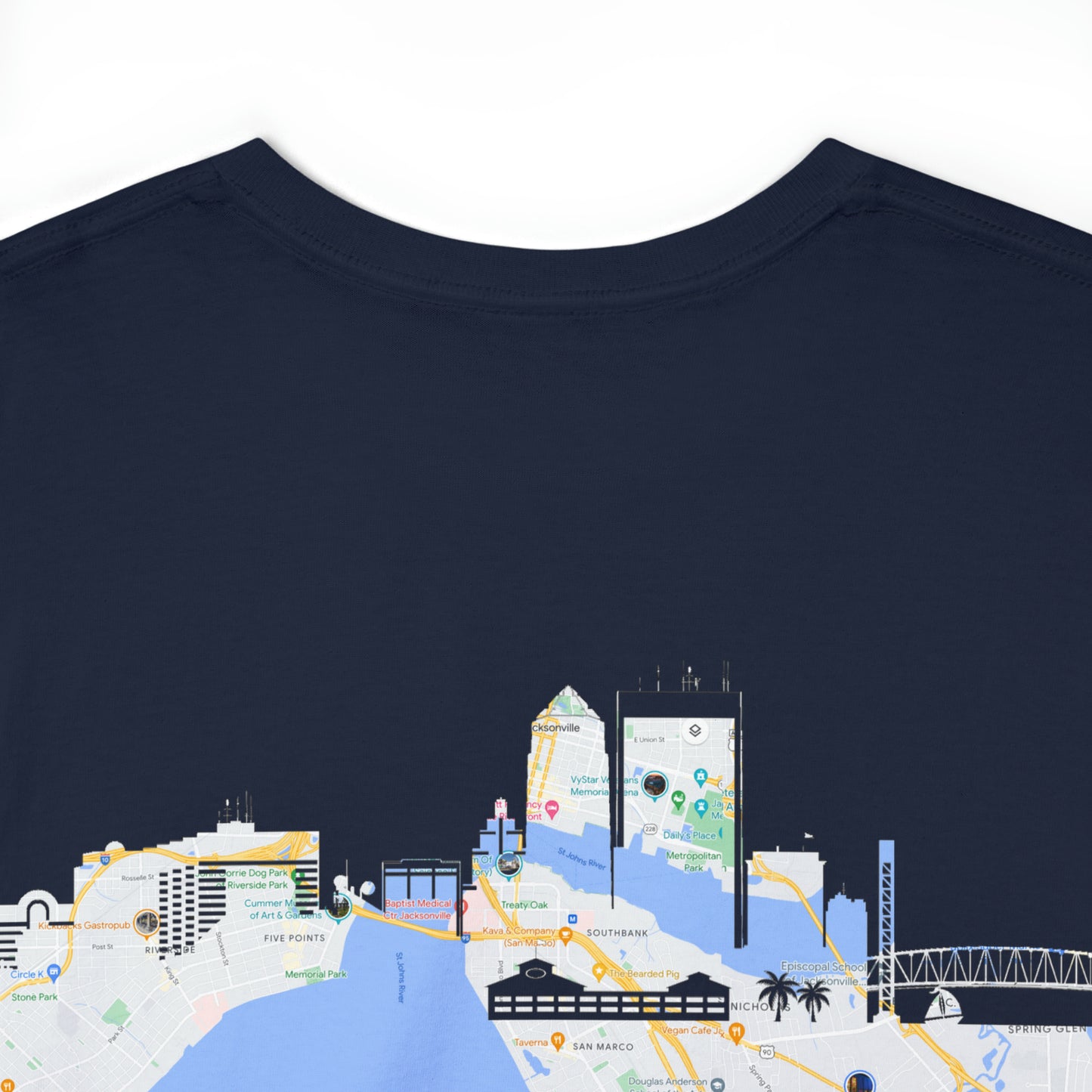 904 Map Heavy Cotton Tee