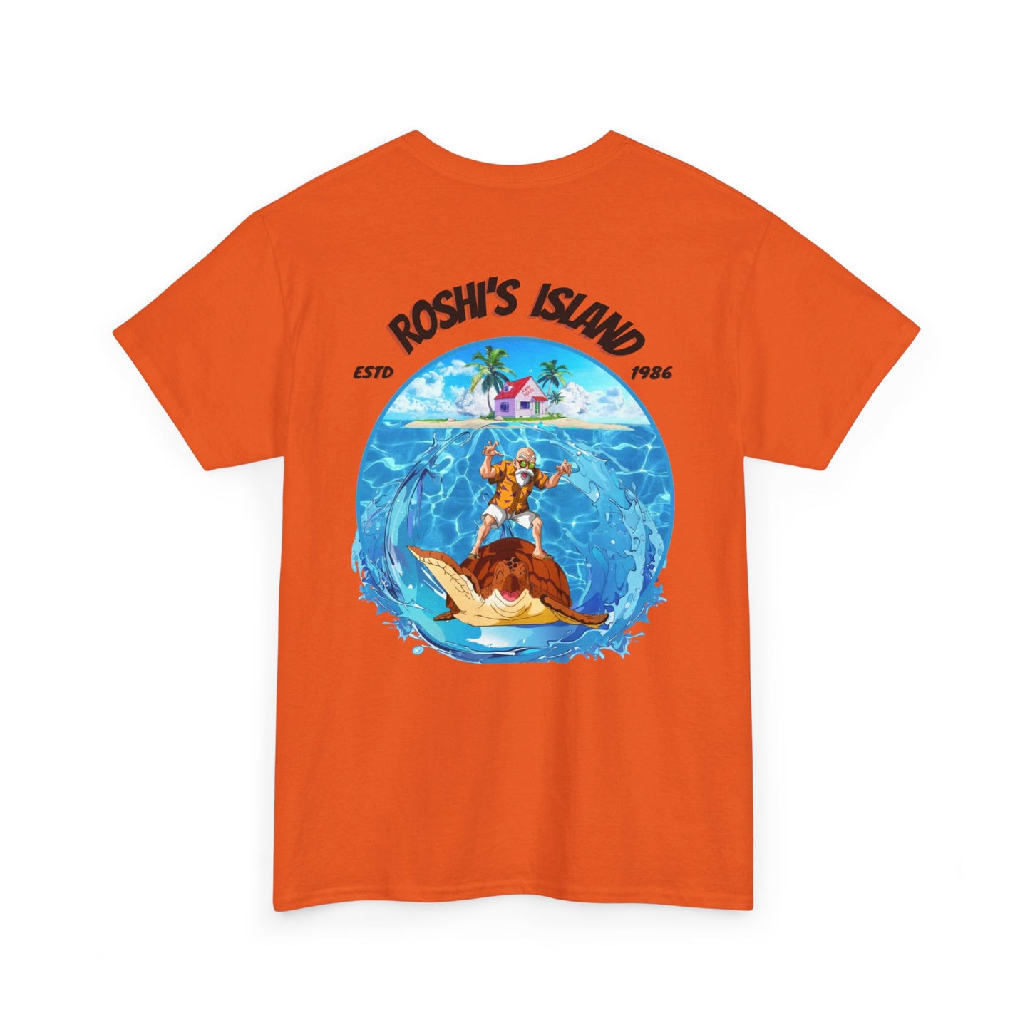 Roshi T-shirt (Roshi in quirky pose)