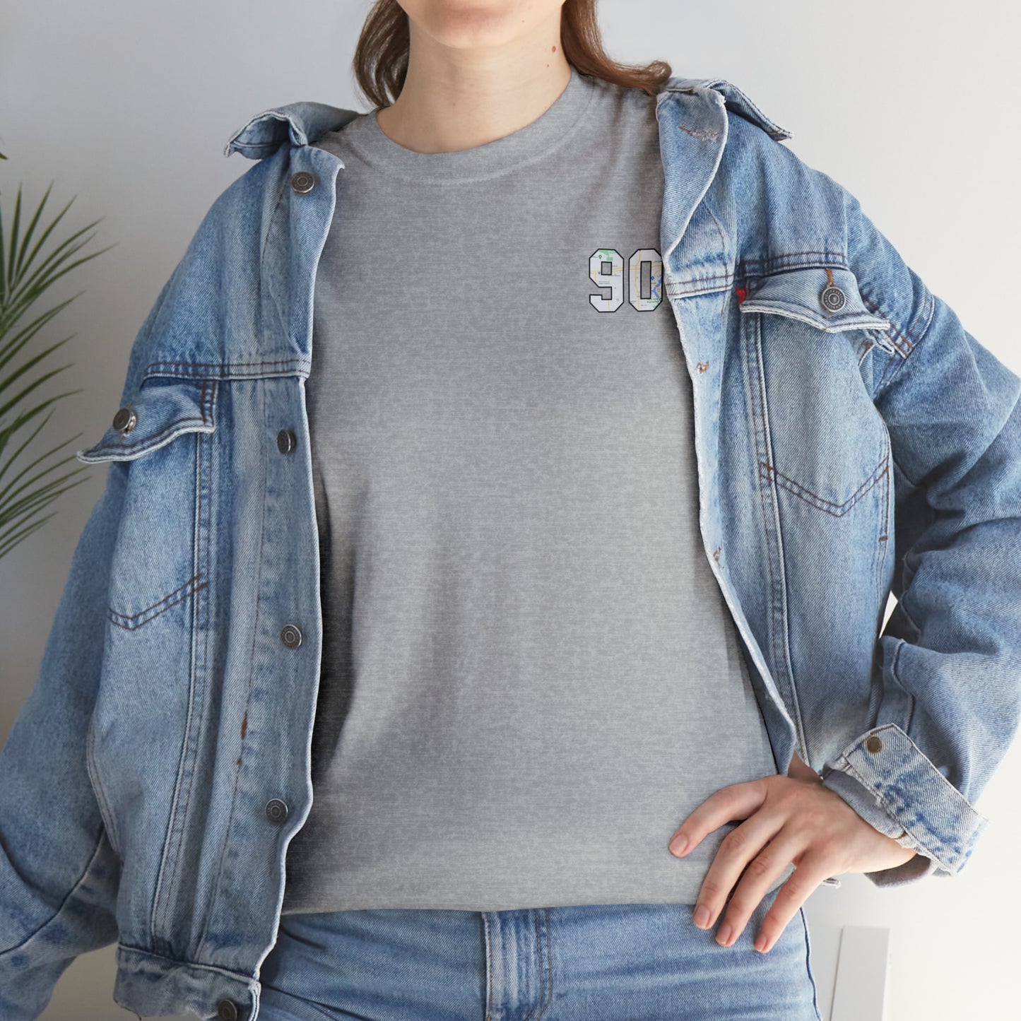 904 Map Heavy Cotton Tee