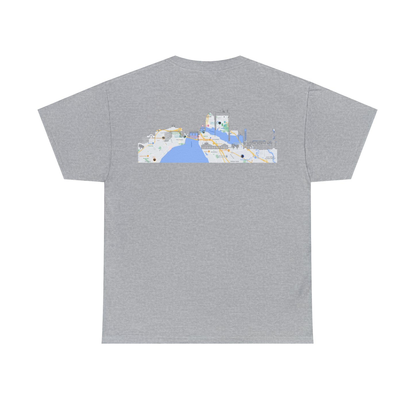 904 Map Heavy Cotton Tee