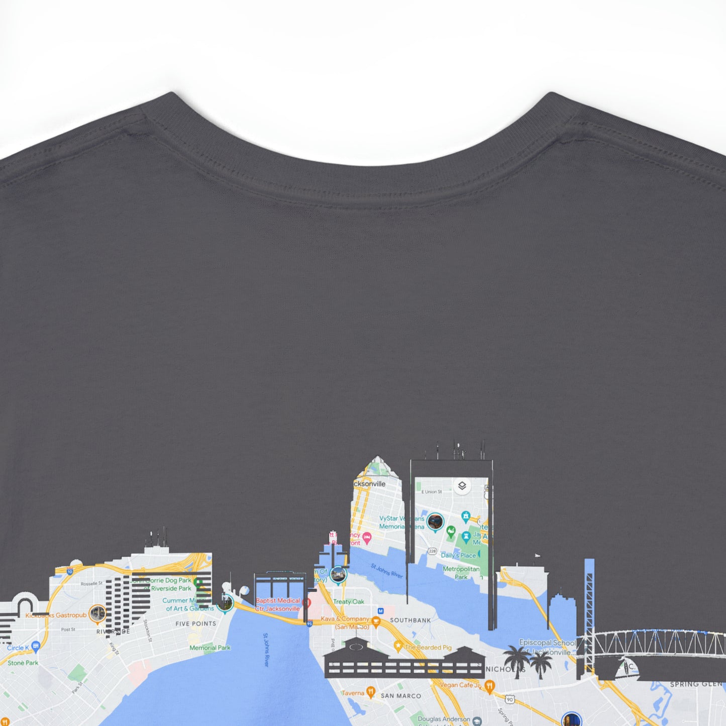 904 Map Heavy Cotton Tee