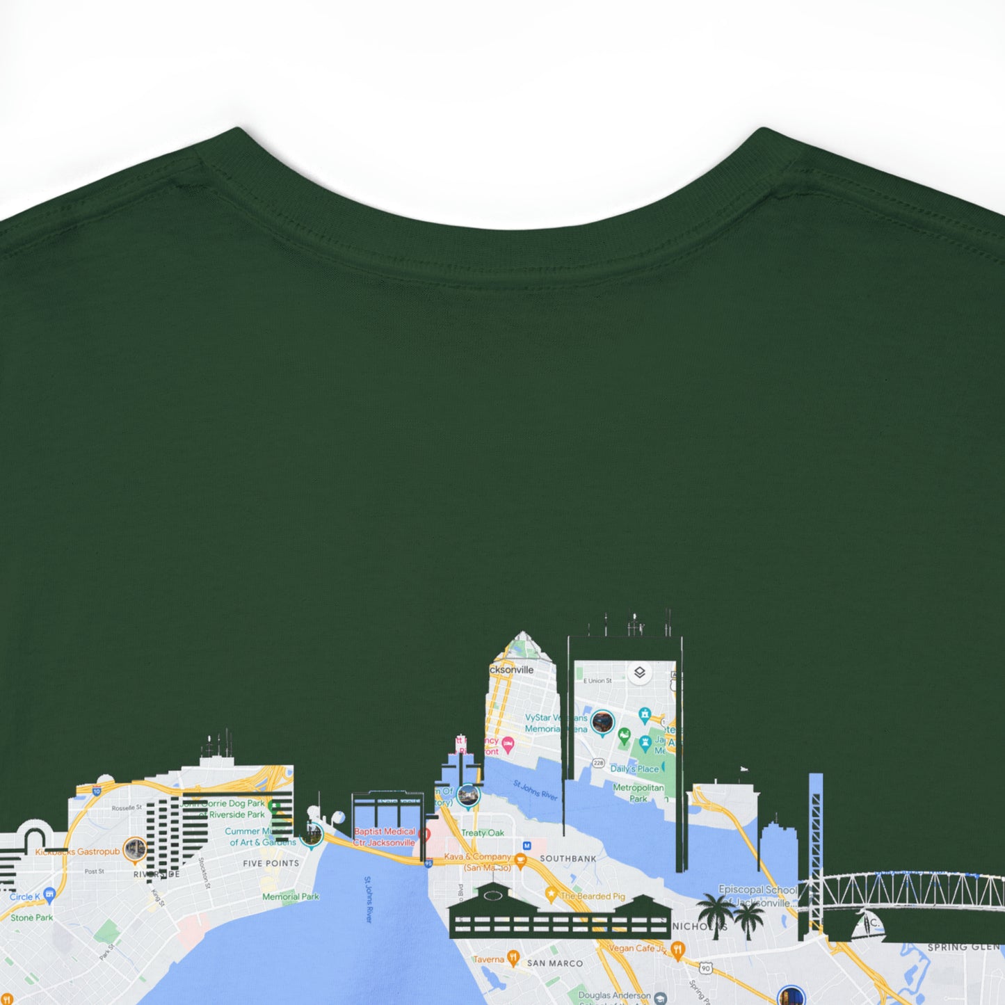 904 Map Heavy Cotton Tee