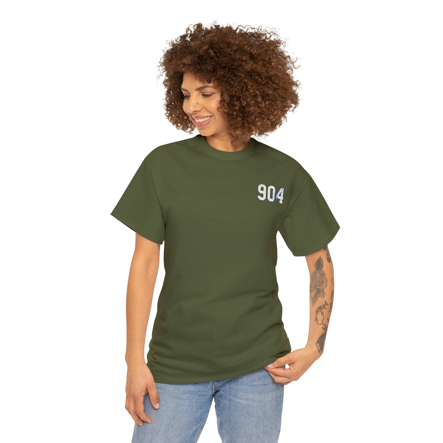 904 Map Heavy Cotton Tee