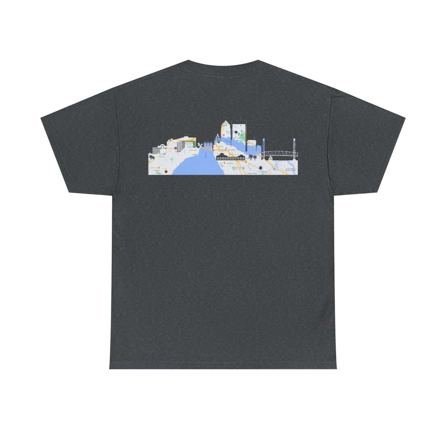 904 Map Heavy Cotton Tee