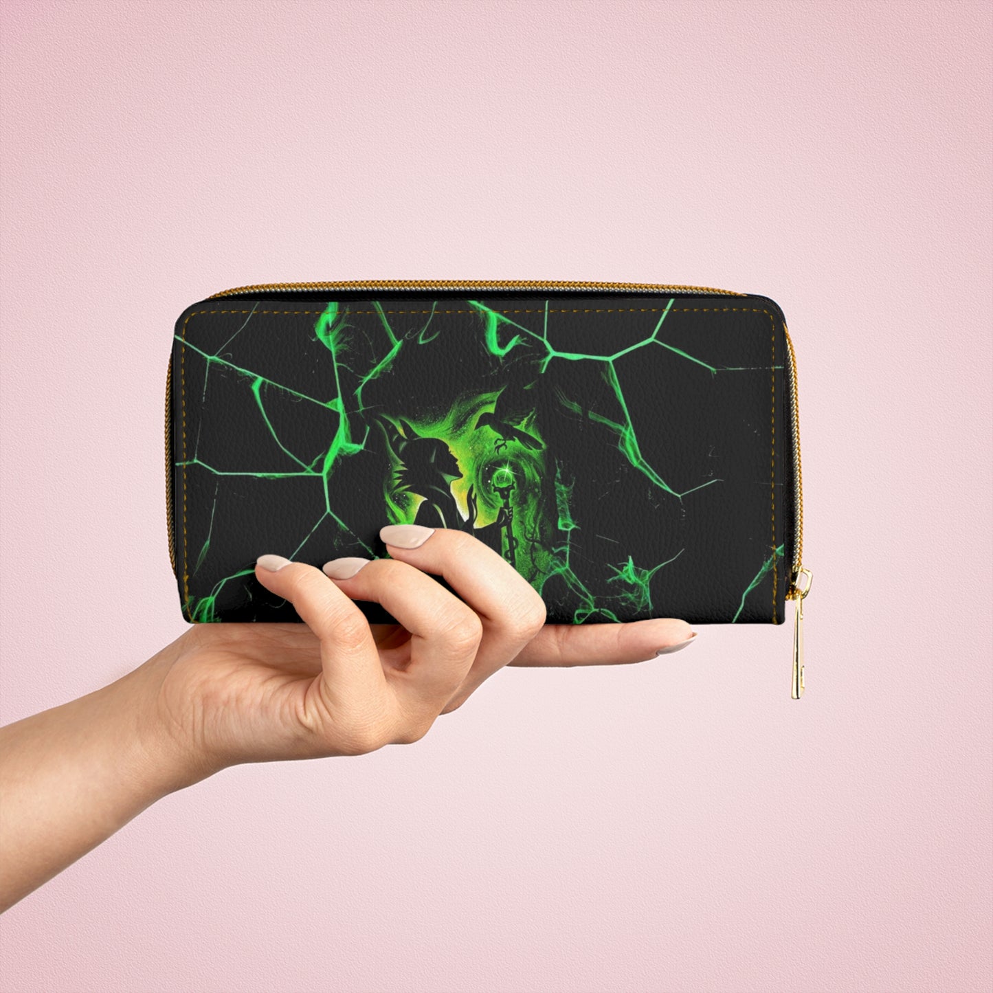 Maleficent Zipper Wallet