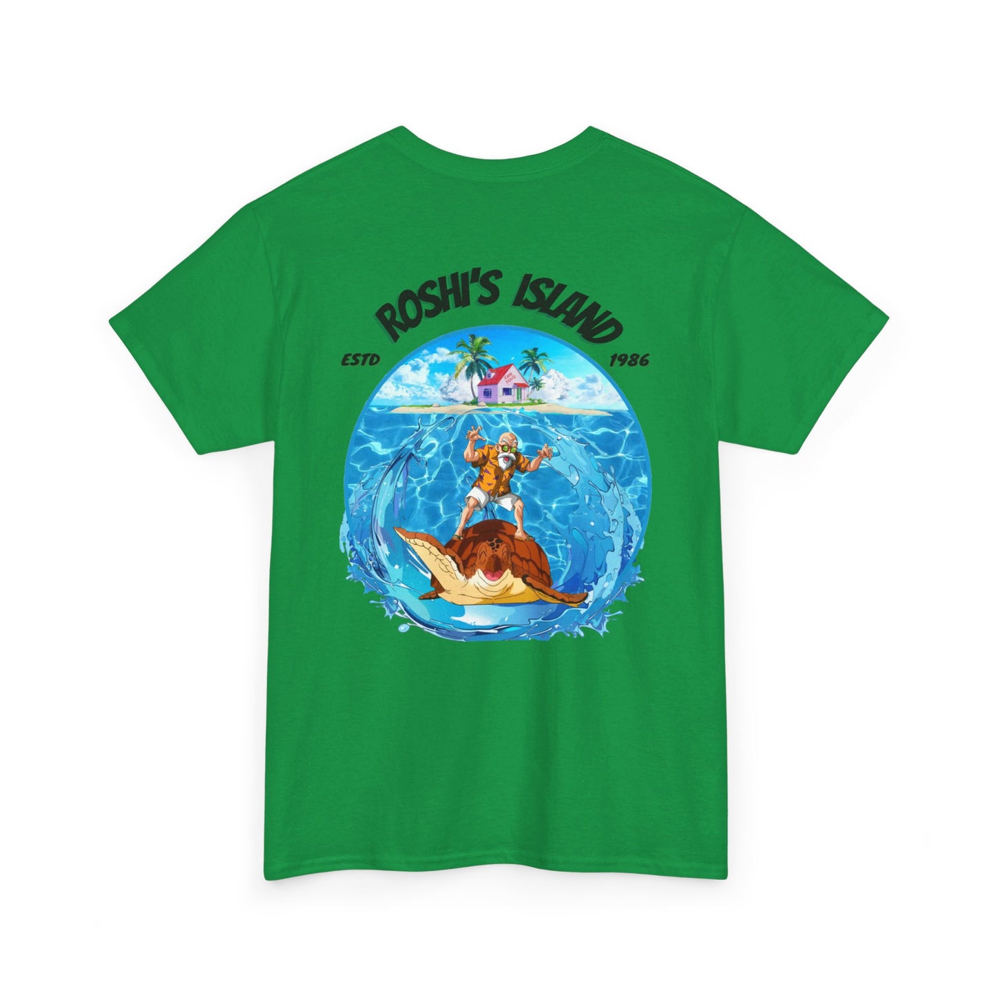 Roshi T-shirt (Roshi in quirky pose)