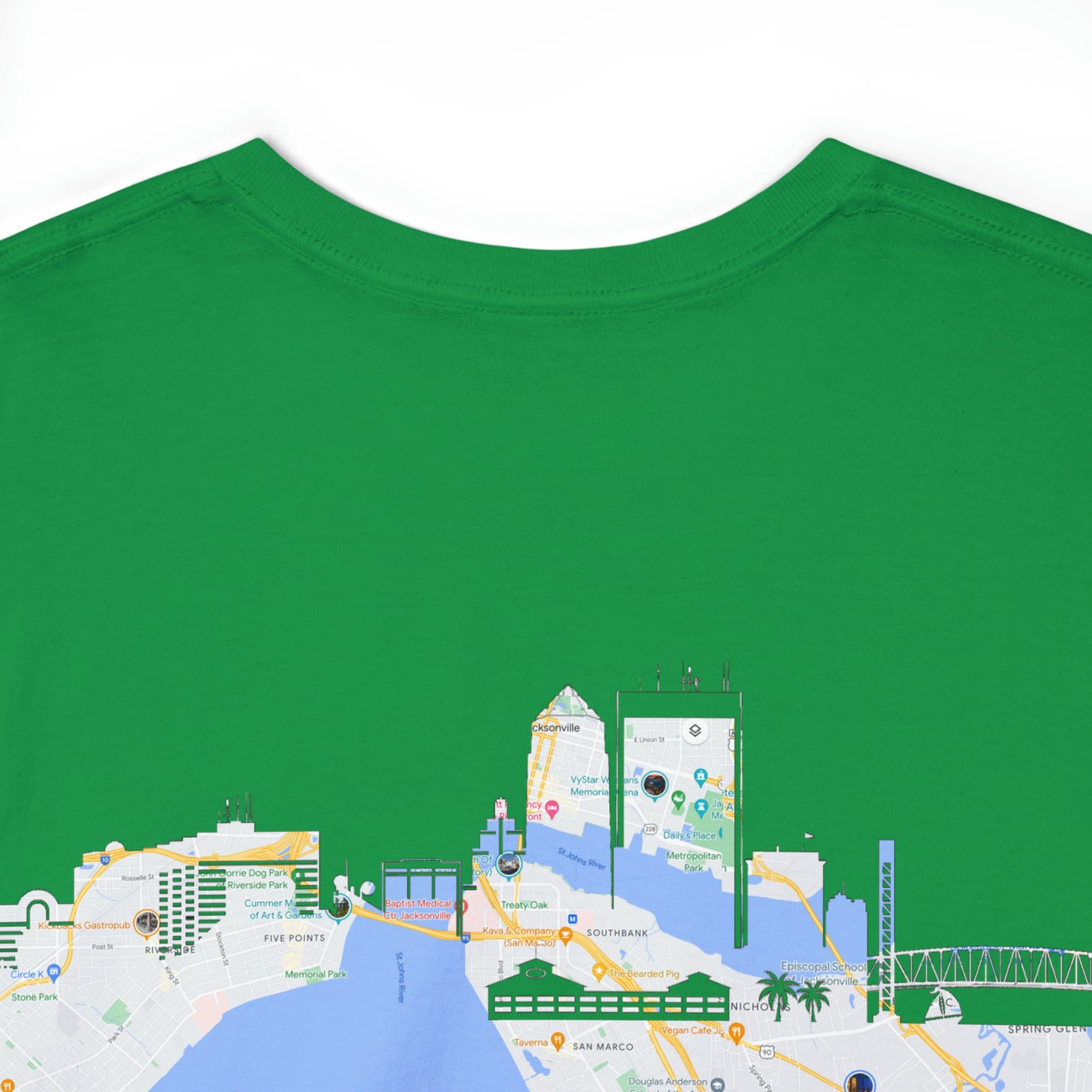 904 Map Heavy Cotton Tee