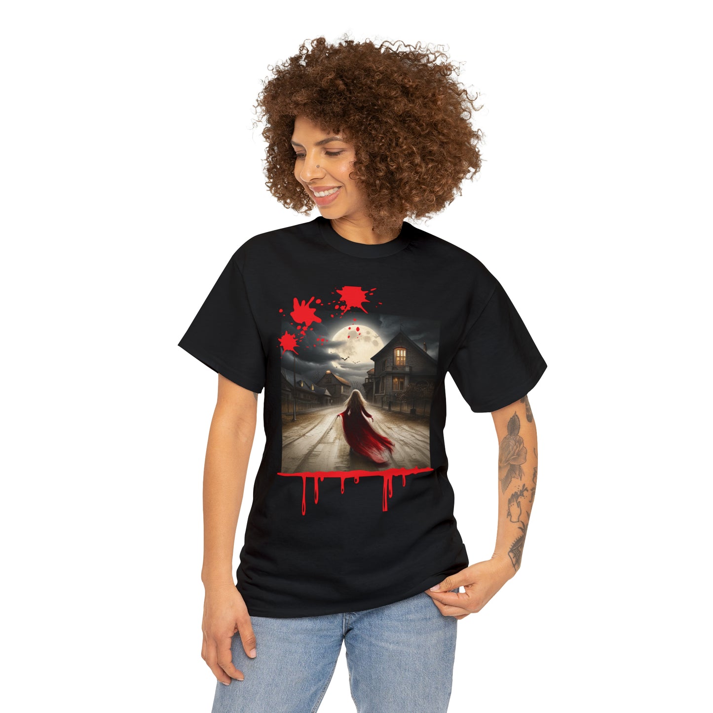 Lady of death Heavy Cotton Tee