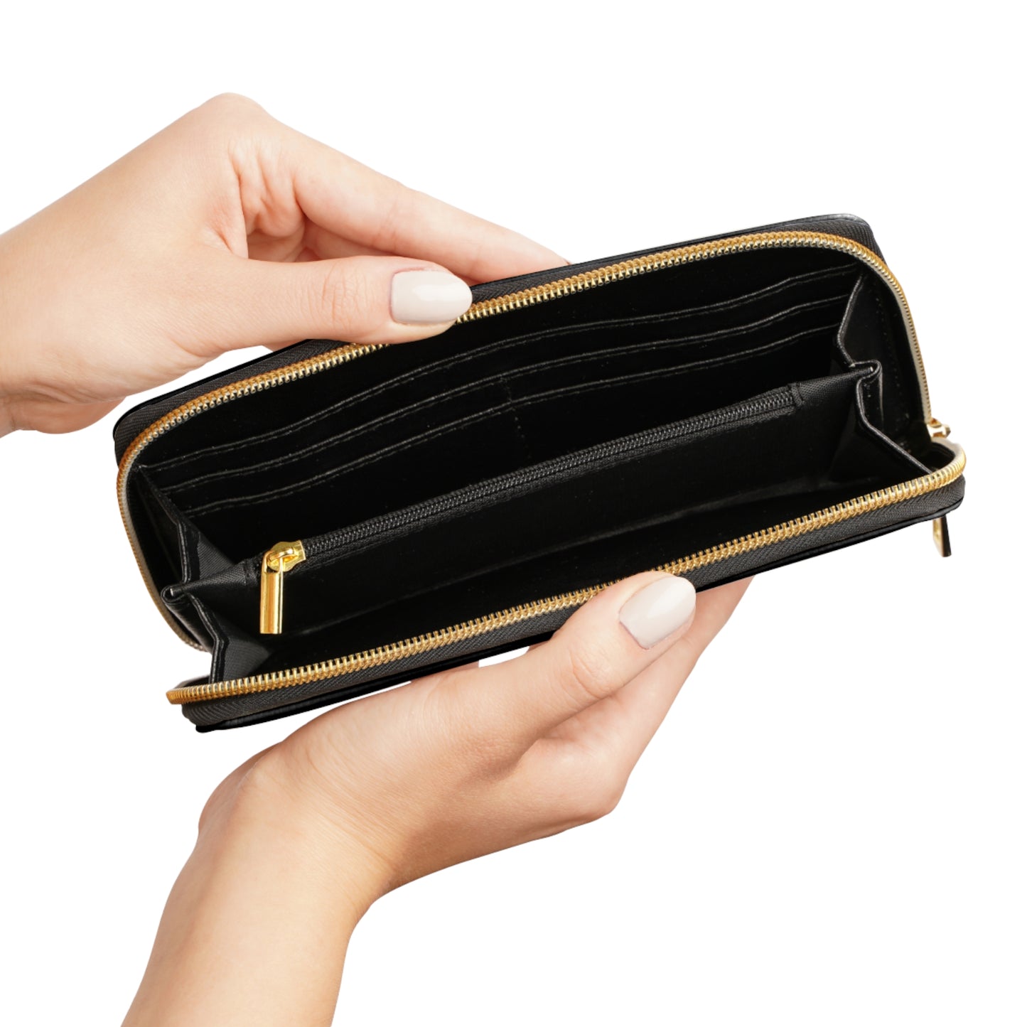 Aqua Zipper Wallet