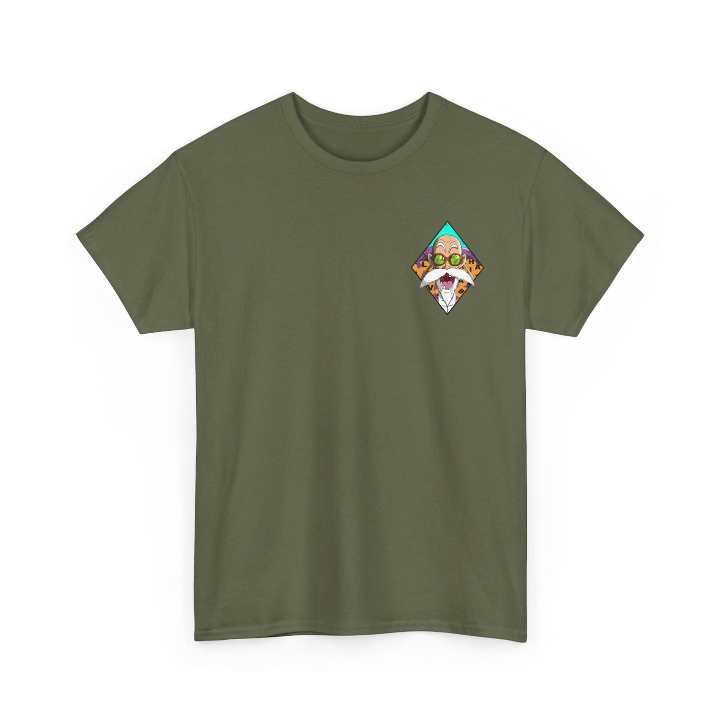 Roshi T-shirt (Roshi in quirky pose)