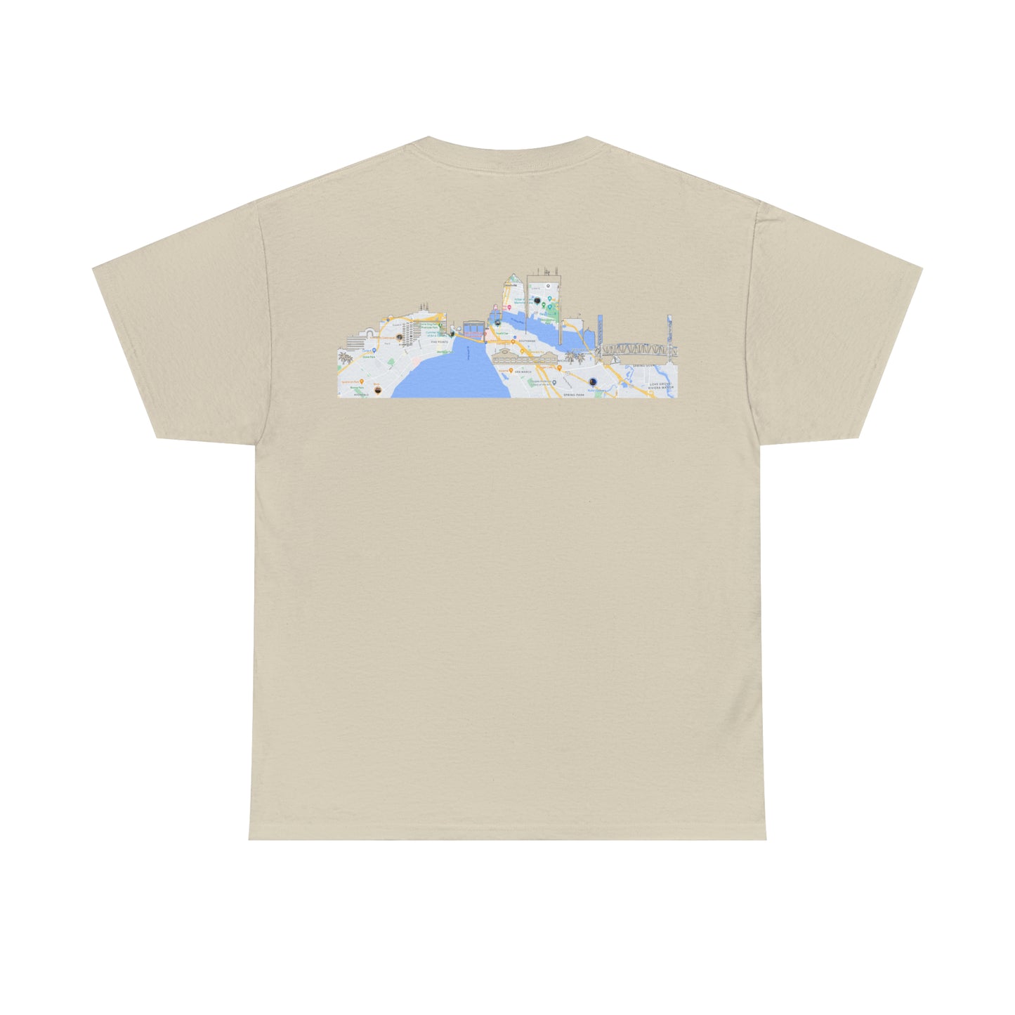 904 Map Heavy Cotton Tee