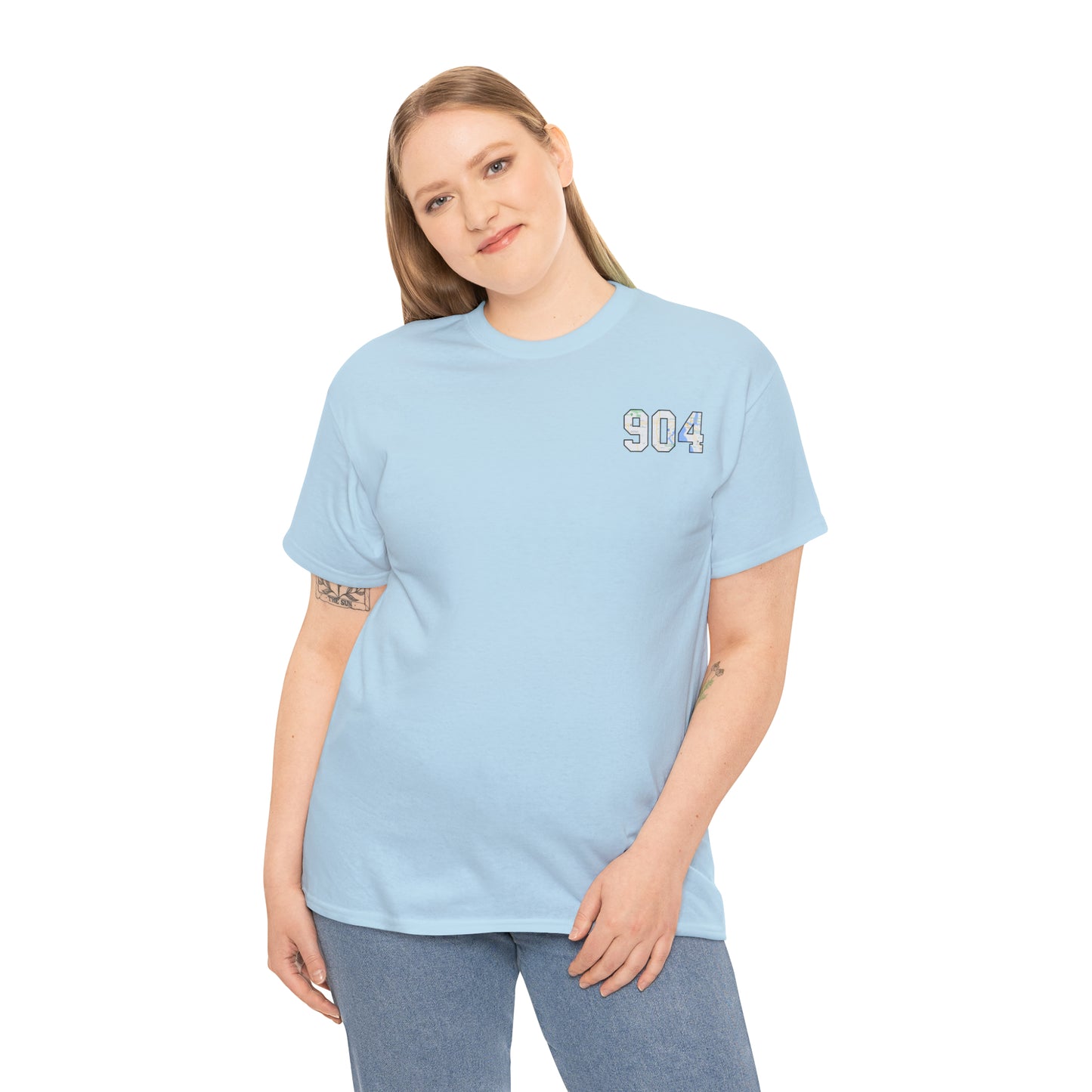 904 Map Heavy Cotton Tee