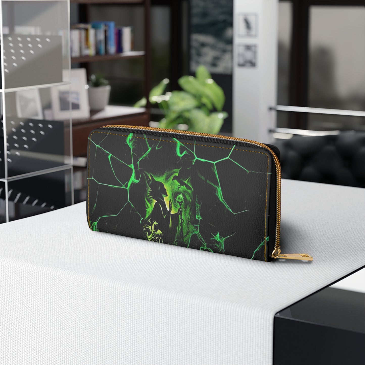 Maleficent Zipper Wallet