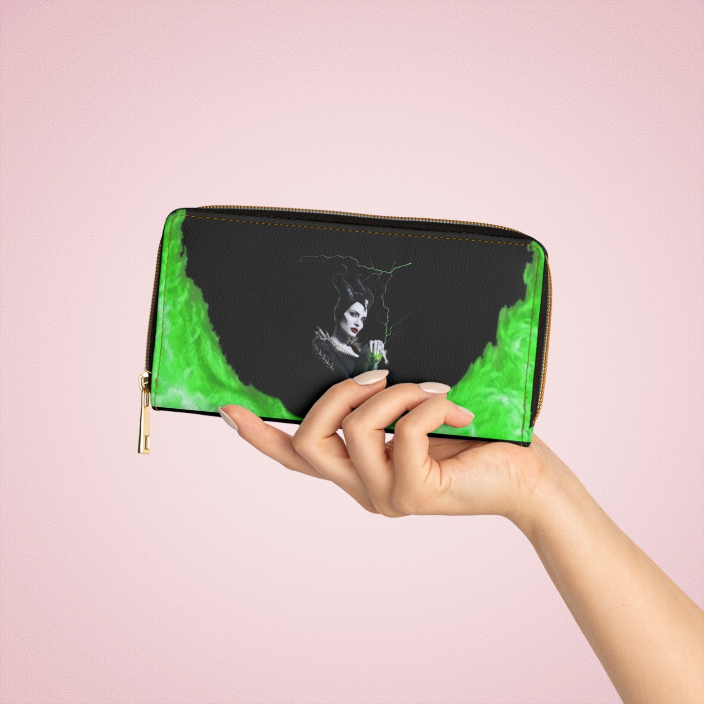 Maleficent Zipper Wallet