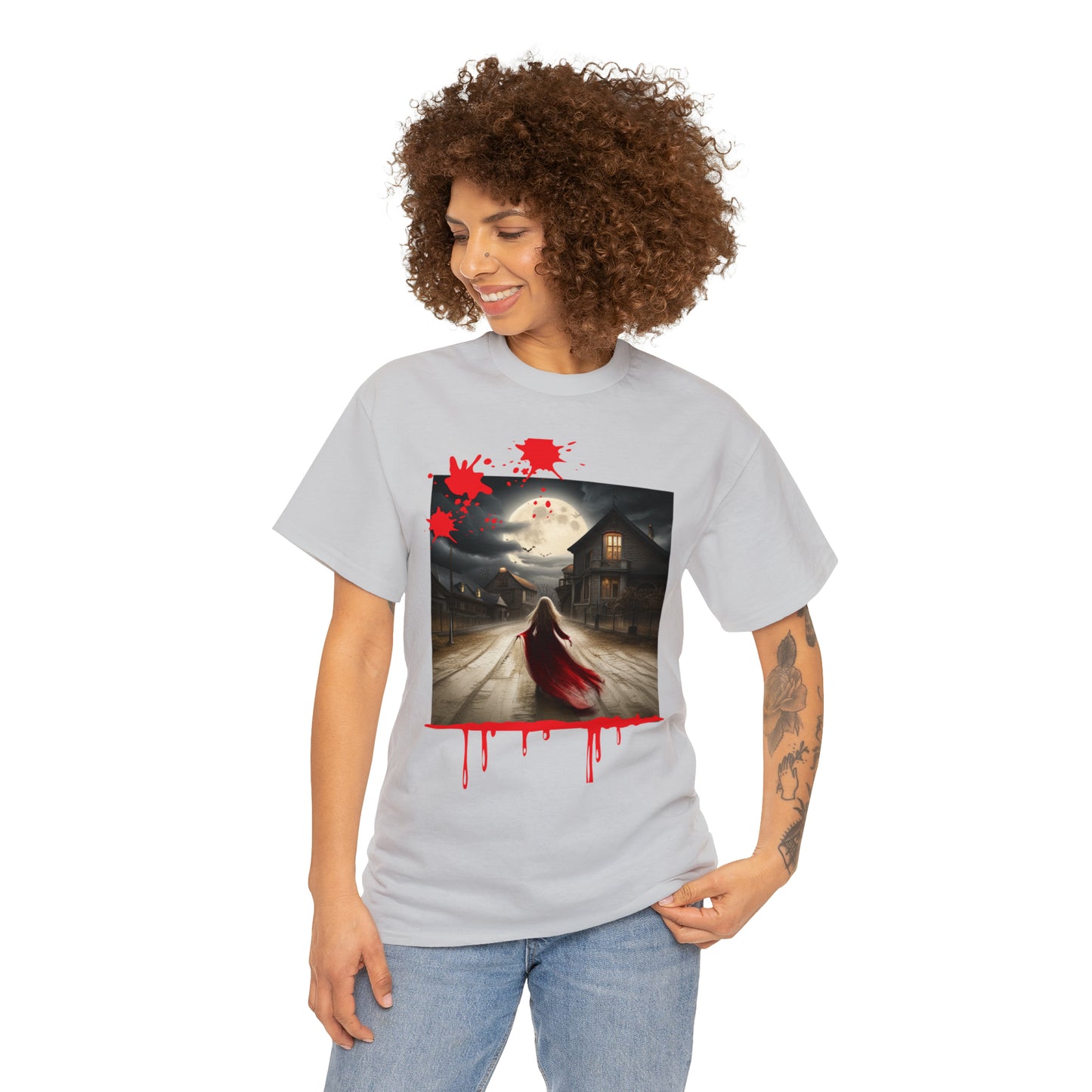 Lady of death Heavy Cotton Tee