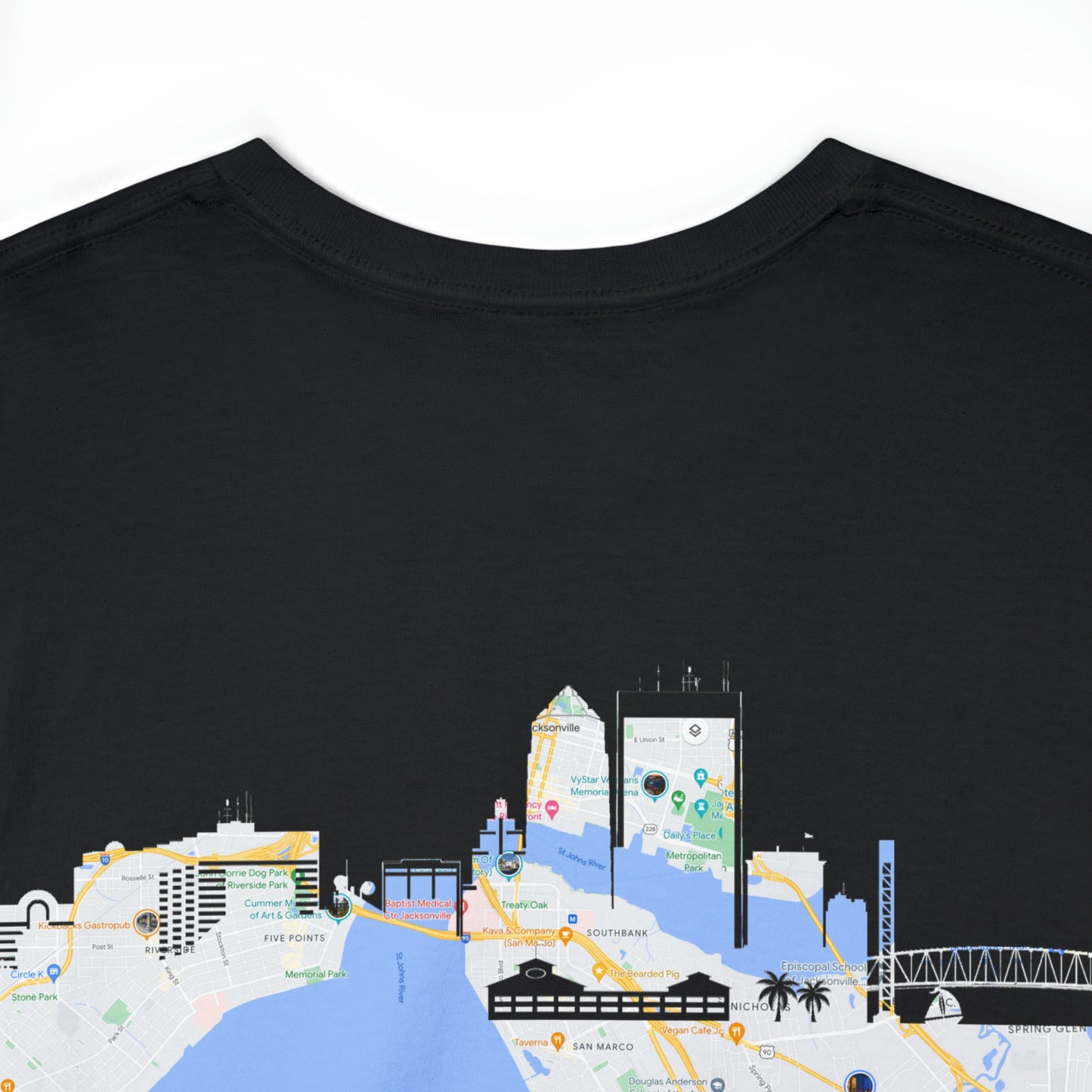 904 Map Heavy Cotton Tee