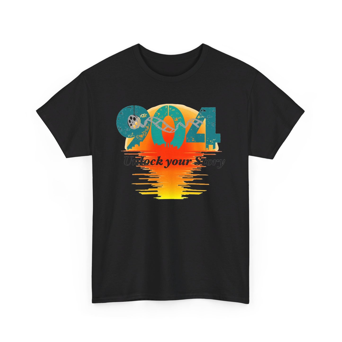 904 Area Code Sunset Graphic T-Shirt - Unlock Your Story