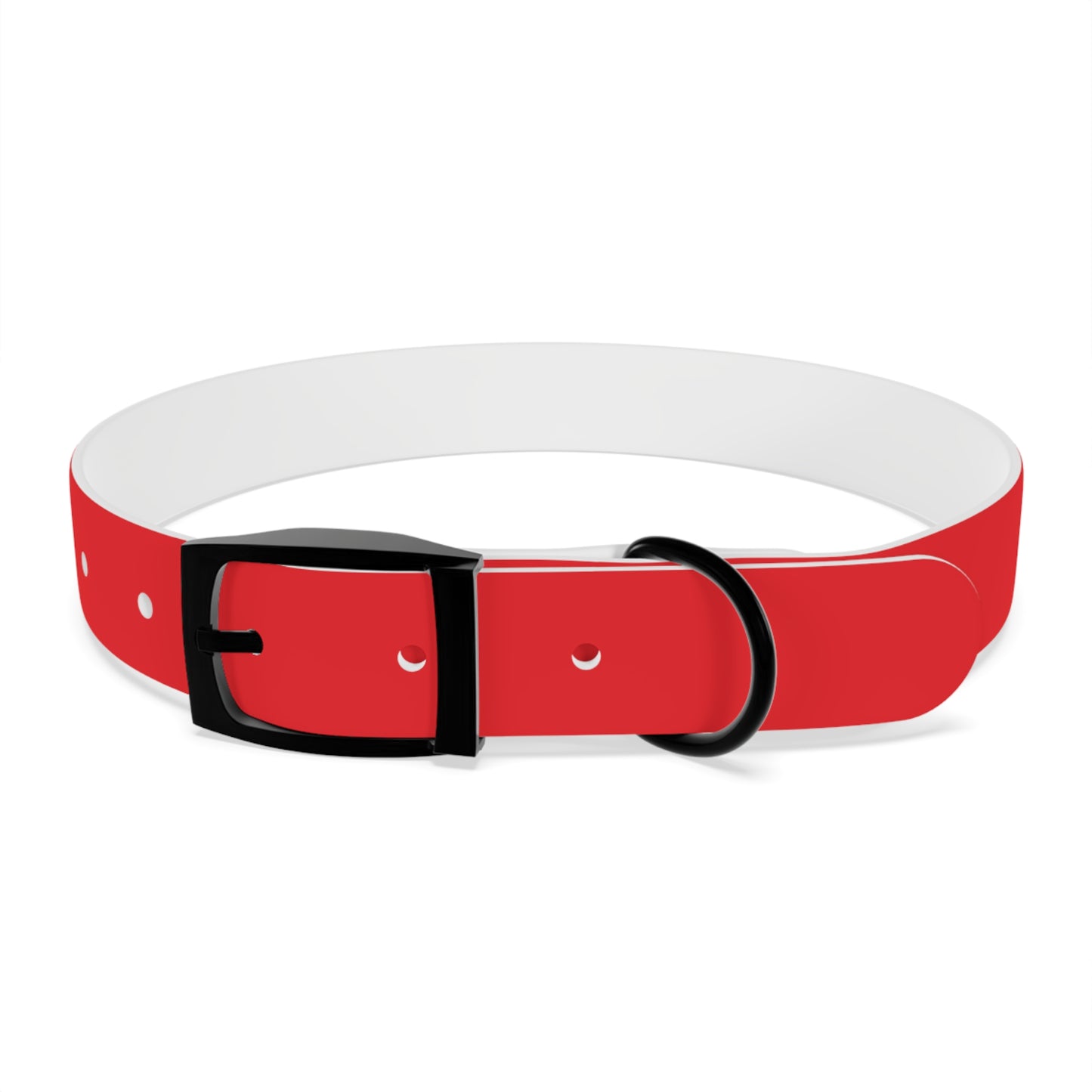 Red Kitsune Dog Collar